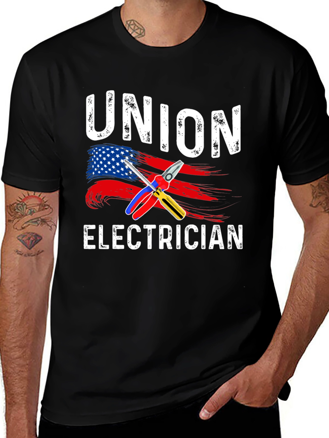 Union Electrician Graphic Tee