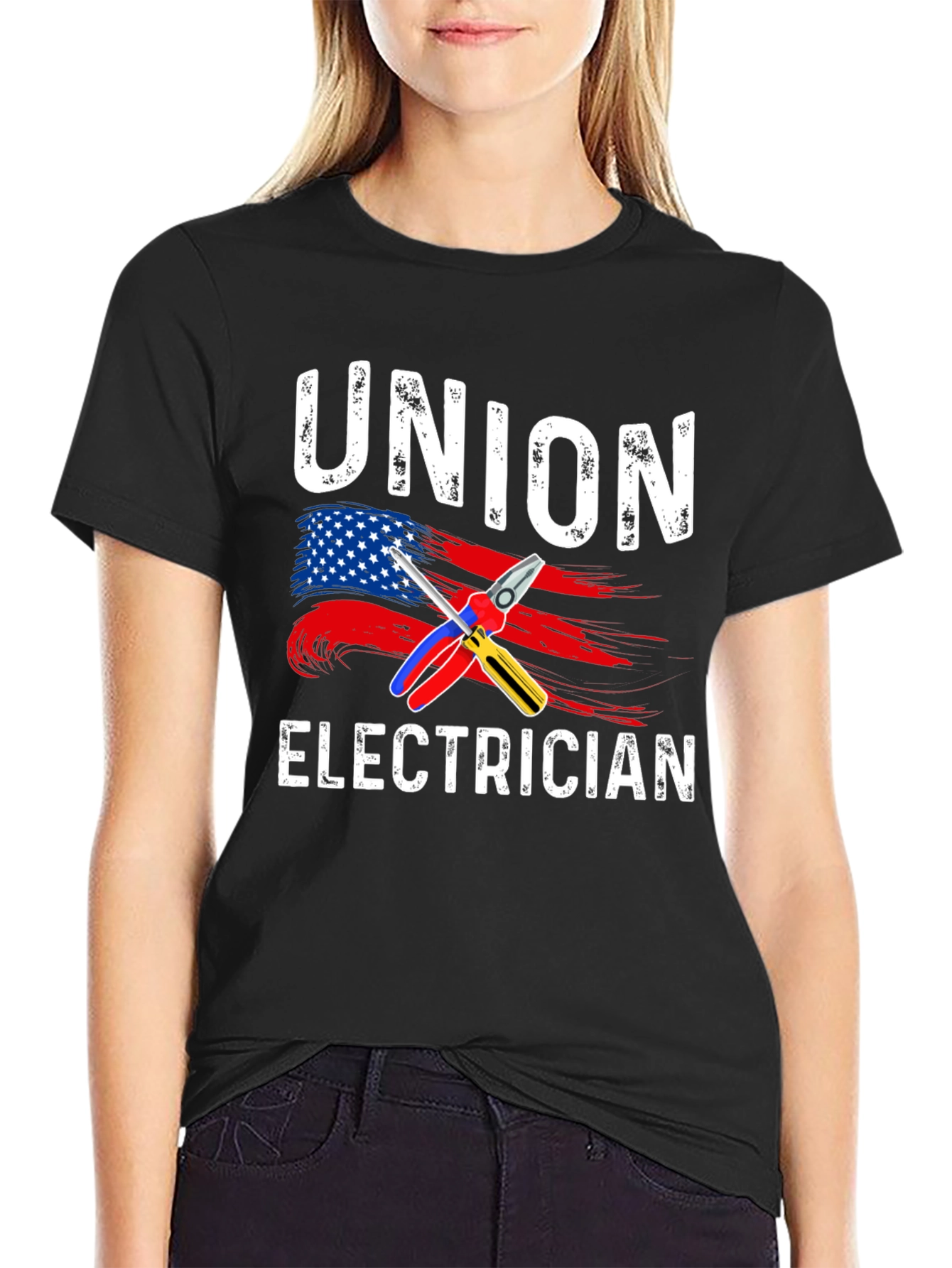 Union Electrician Graphic Tee