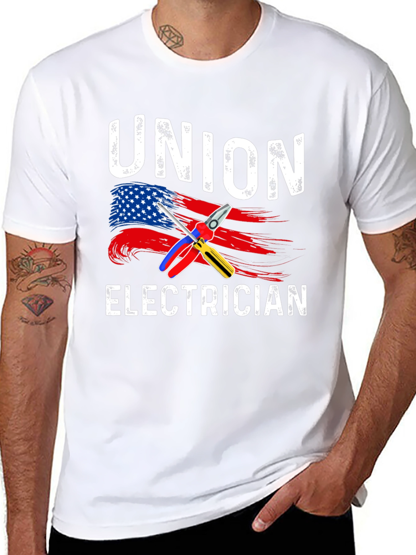 Union Electrician Graphic Tee