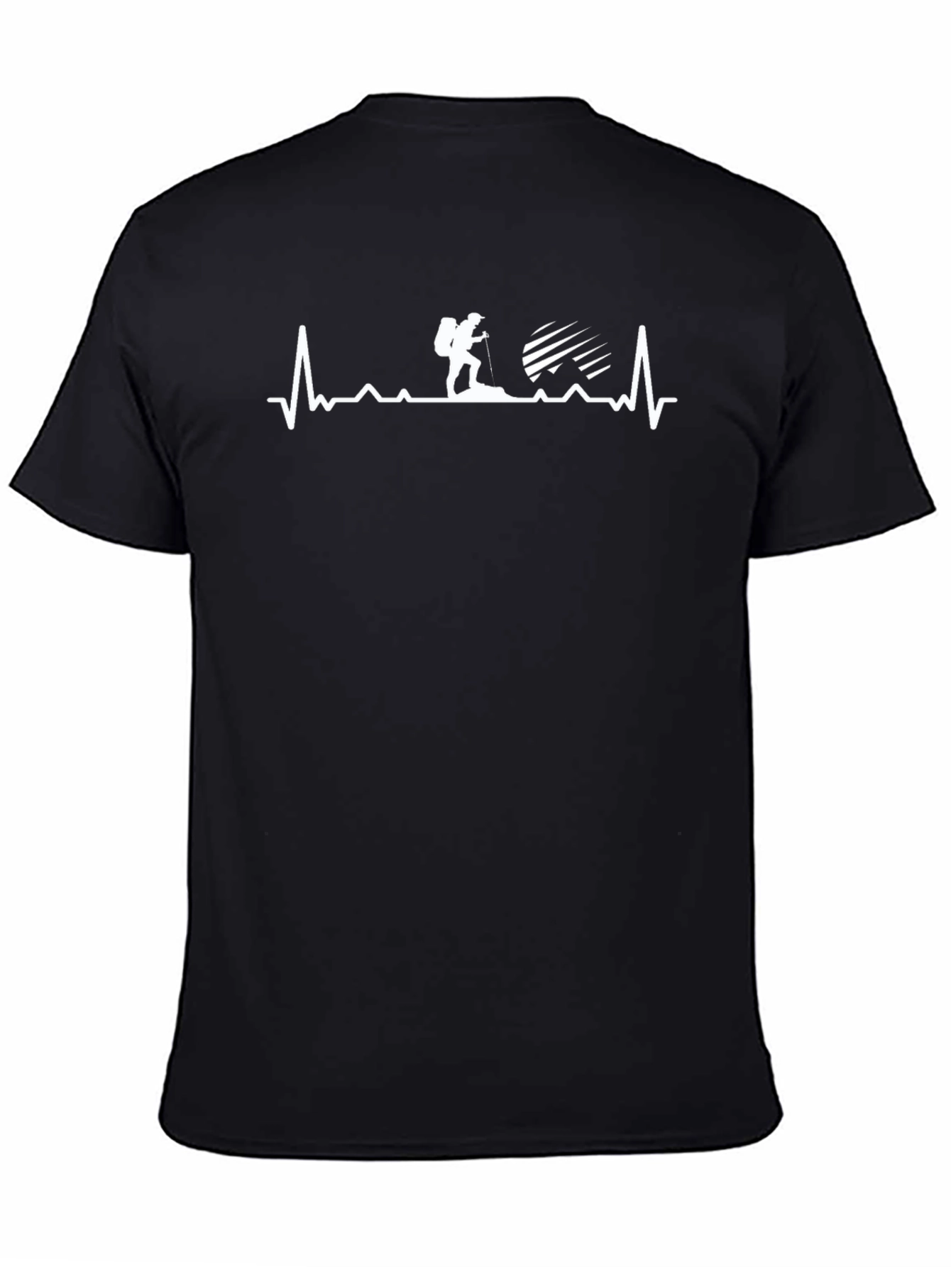 Hiking Heartbeat T-Shirt - Outdoor Adventure Tee