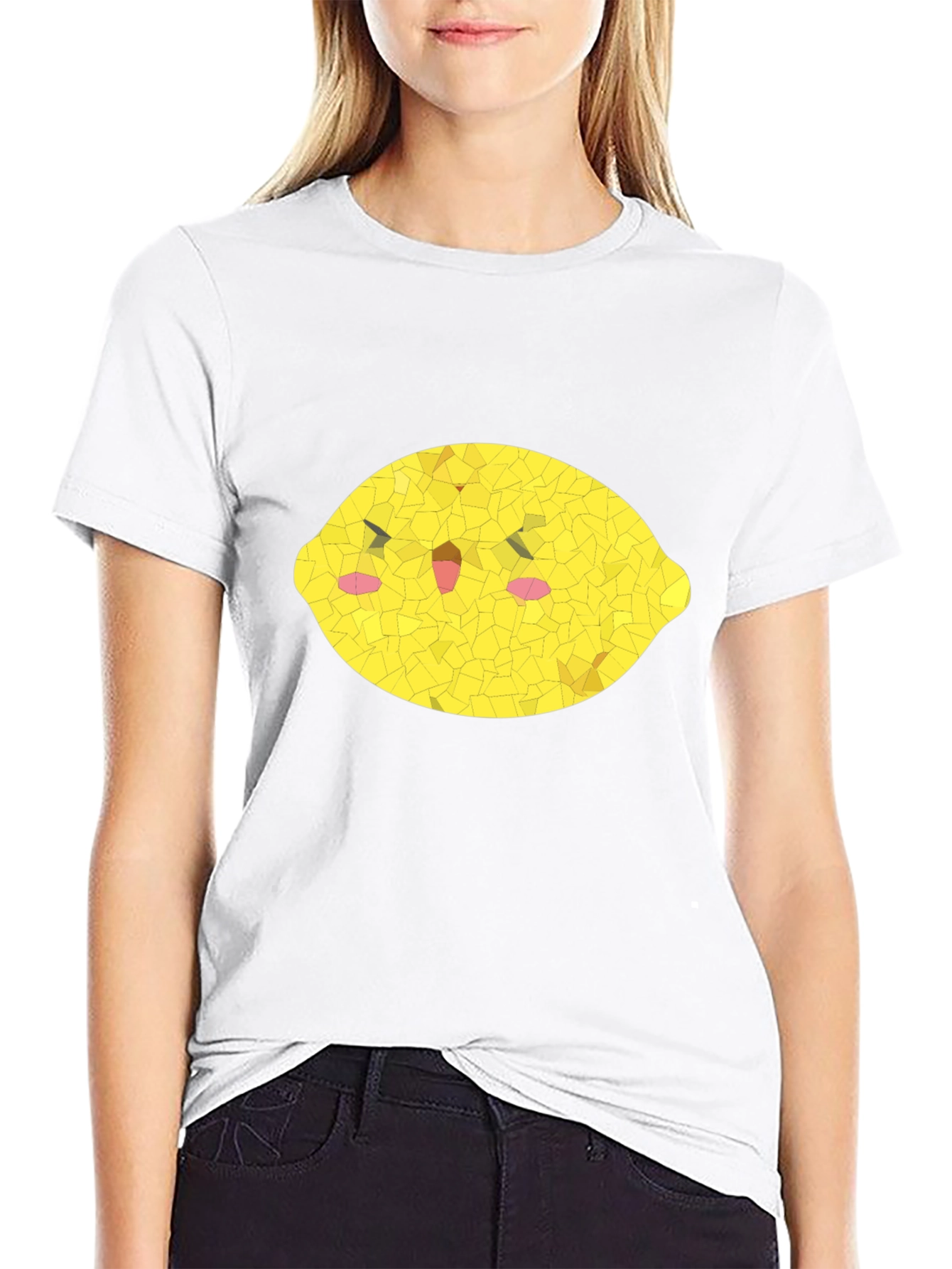 Lemon Graphic Tee - Black Unisex T-Shirt