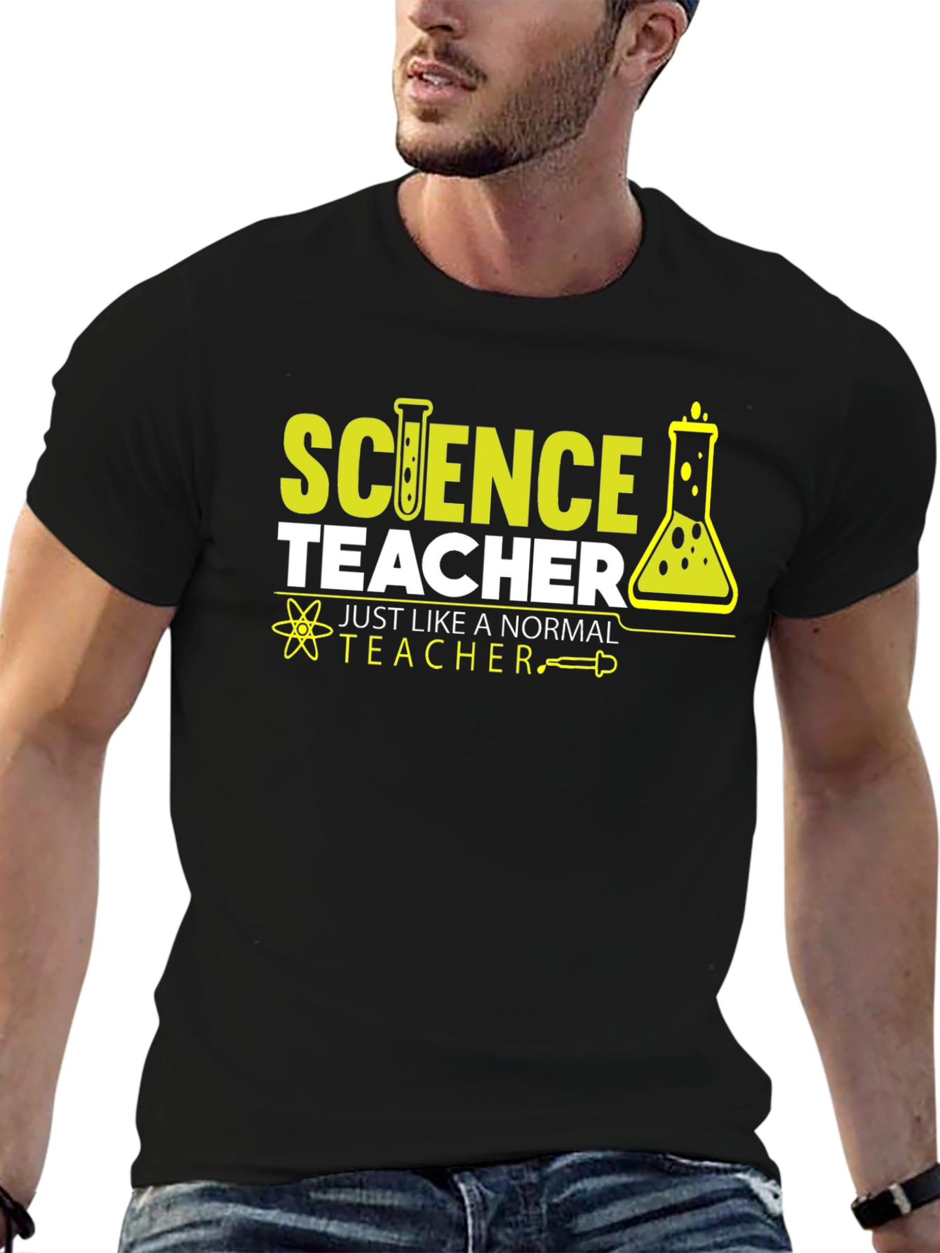 Science Teacher Novelty Graphic T-Shirt
