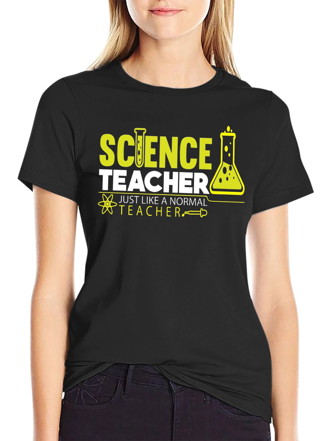Science Teacher Novelty Graphic T-Shirt