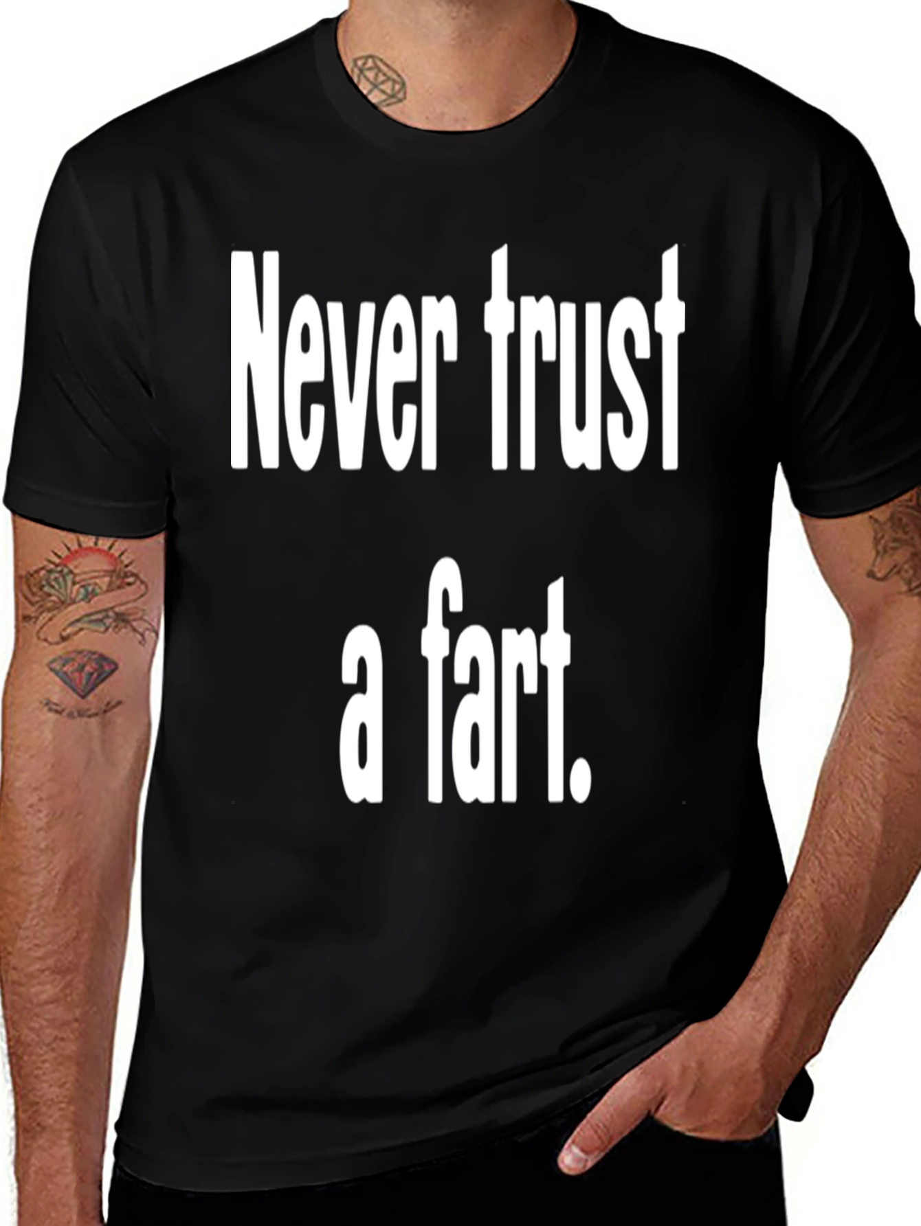 Never Trust a Fart Graphic Tee