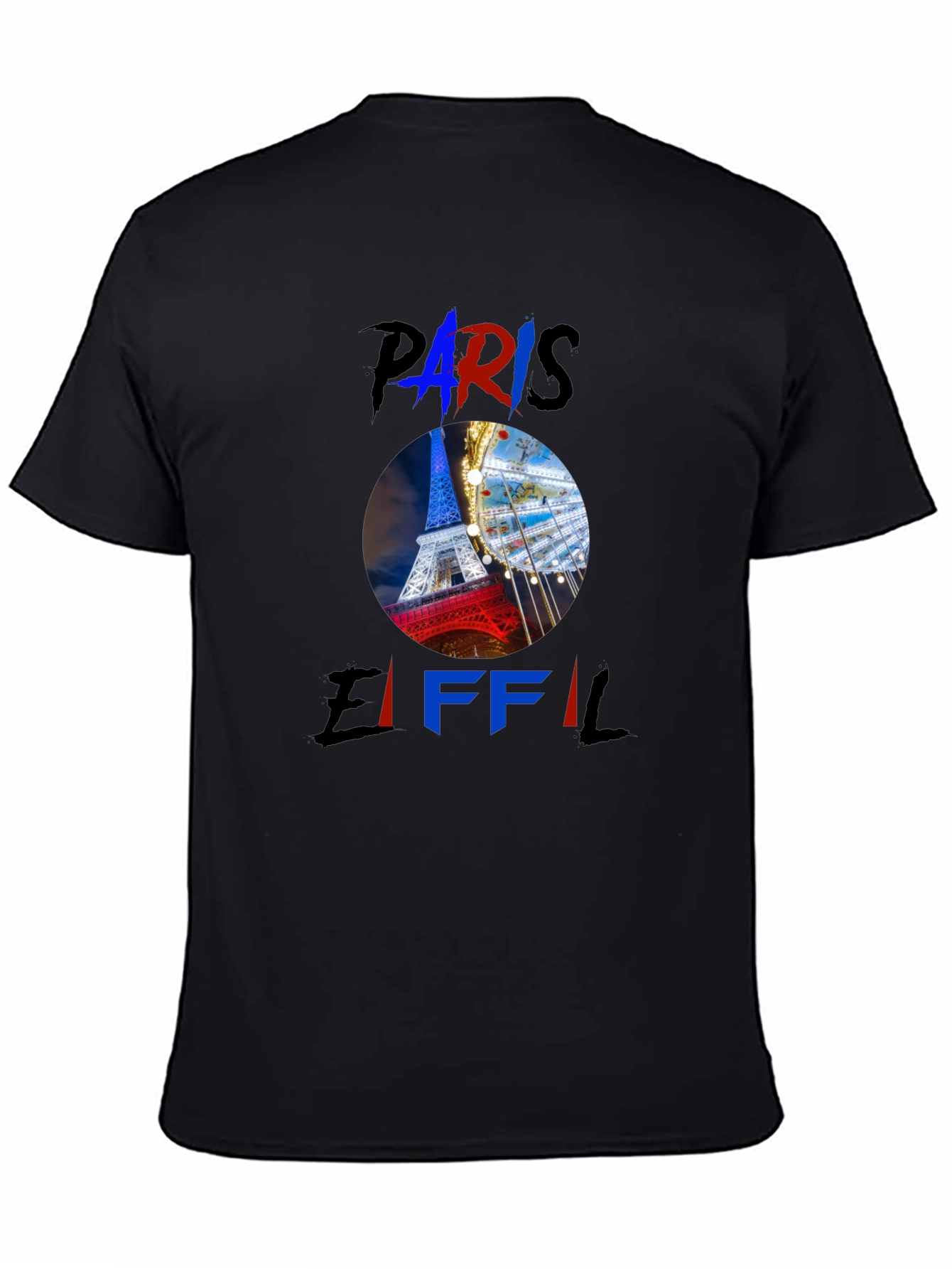 Paris Eiffel Tower Graphic T-Shirt