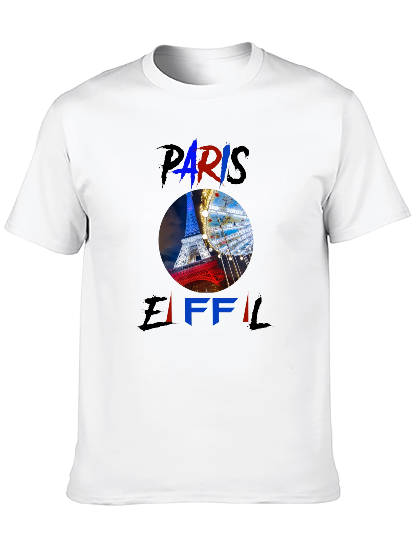 Paris Eiffel Tower Graphic T-Shirt