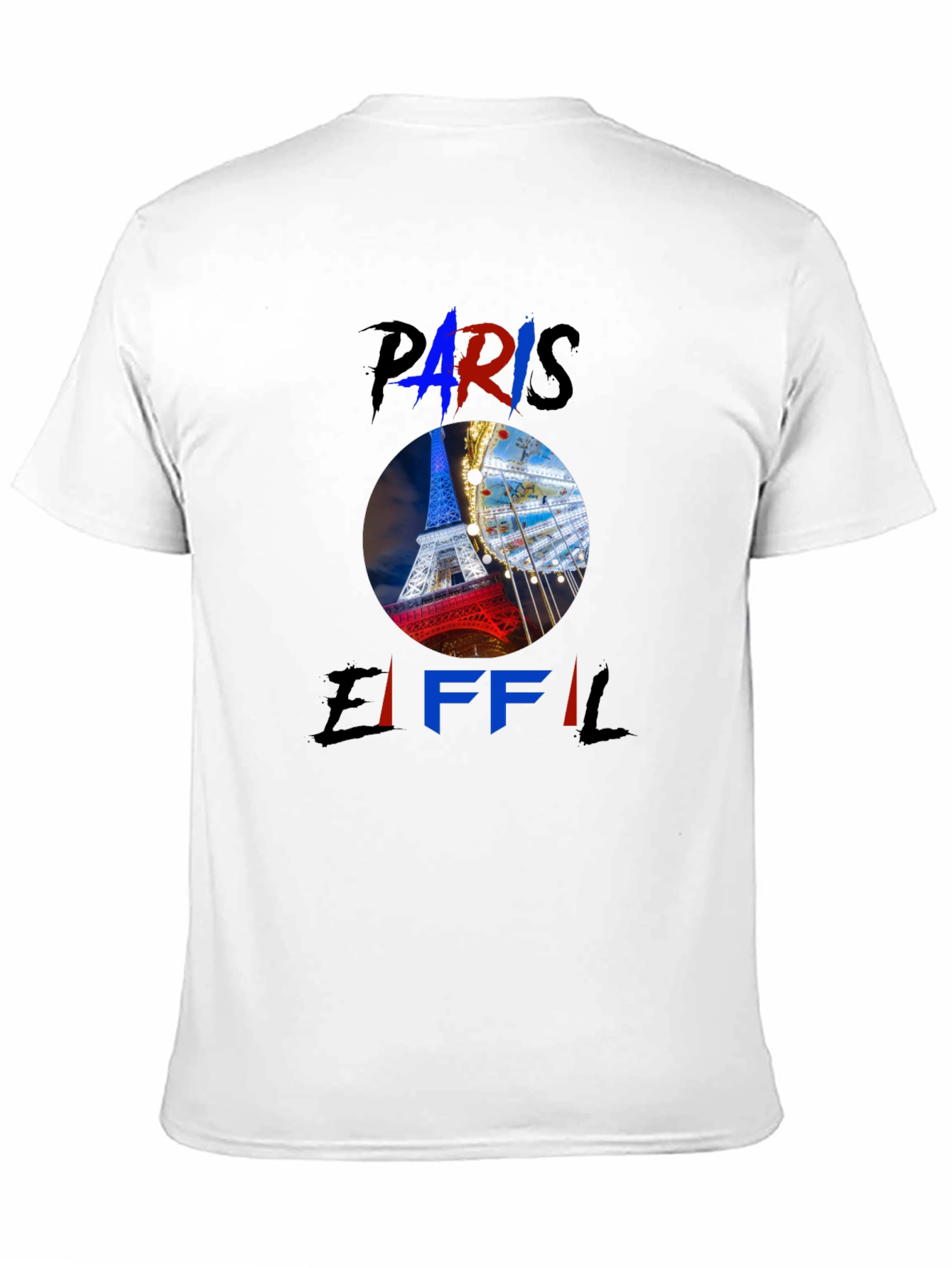 Paris Eiffel Tower Graphic T-Shirt