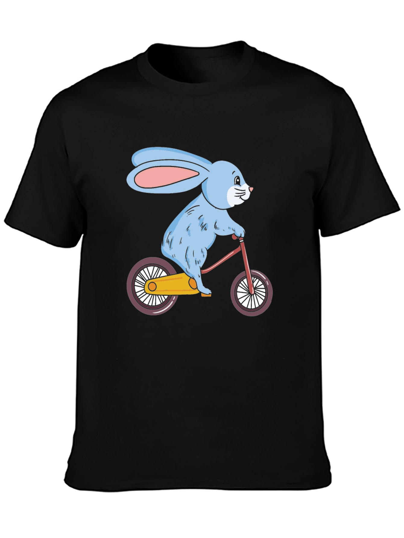 Bunny on Bike Graphic T-Shirt