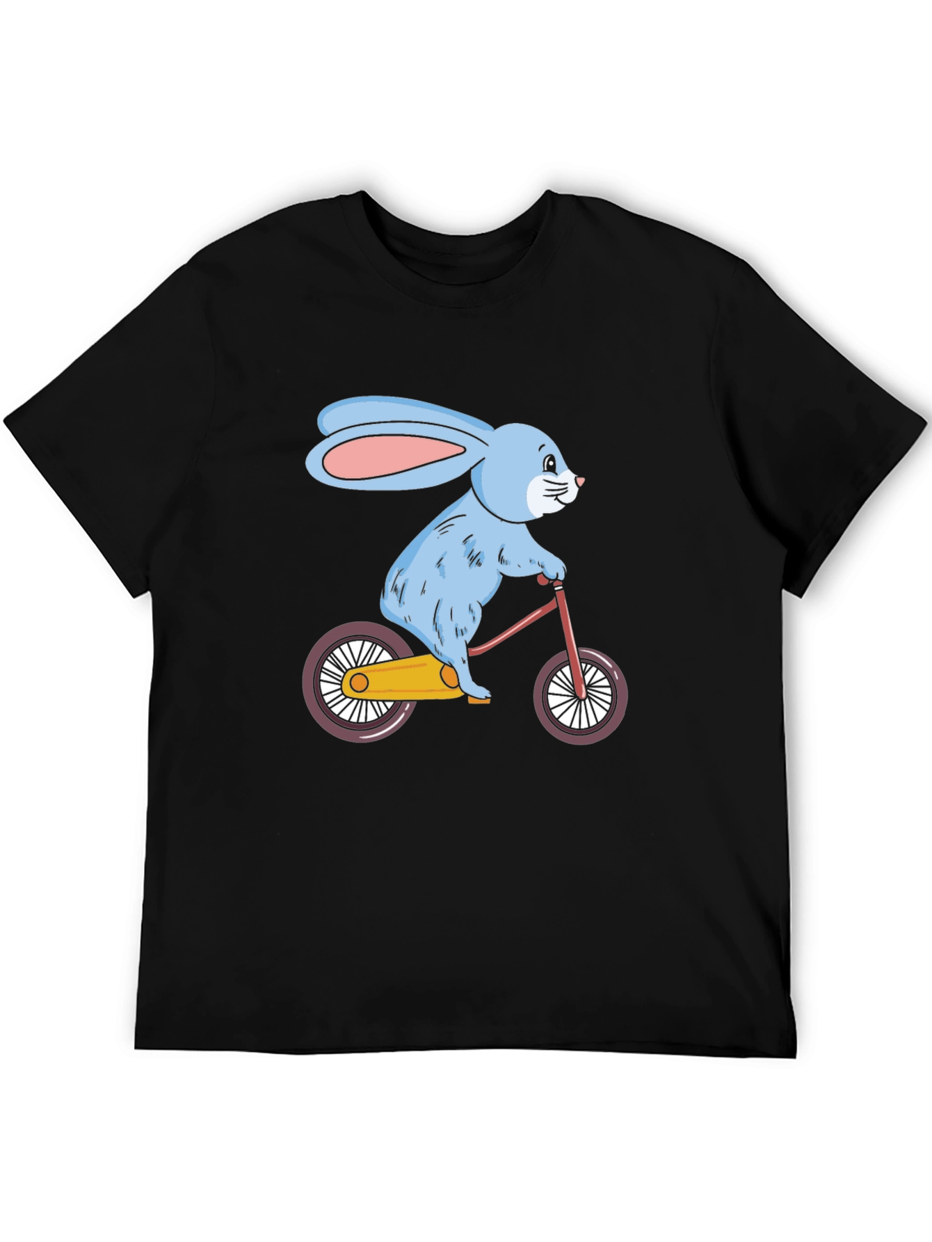Bunny on Bike Graphic T-Shirt