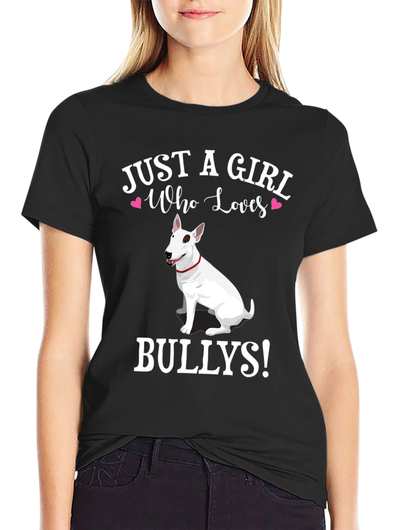 Just A Girl Who Loves Bullies T-Shirt