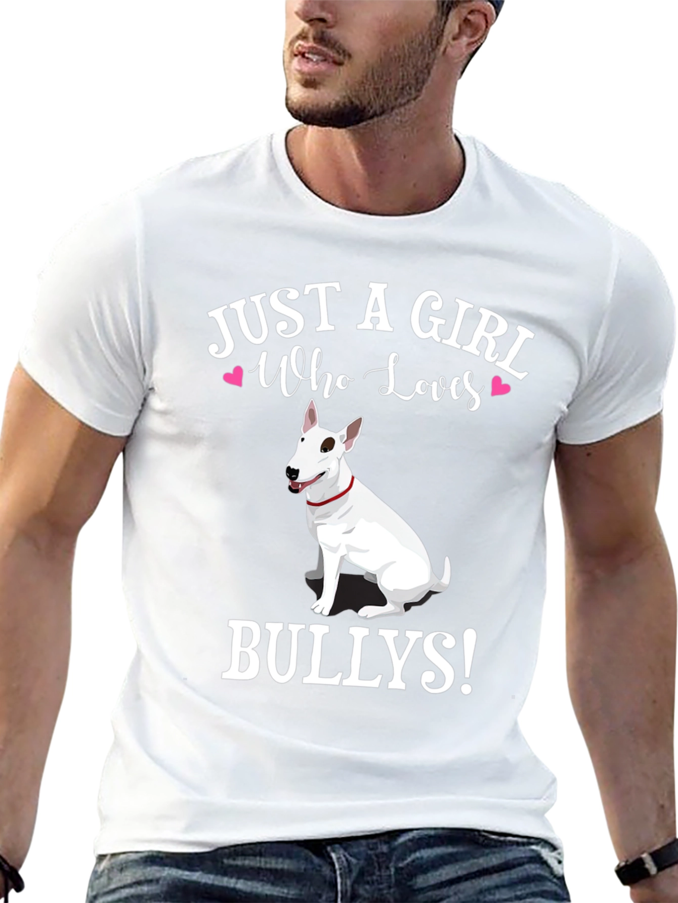 Just A Girl Who Loves Bullies T-Shirt