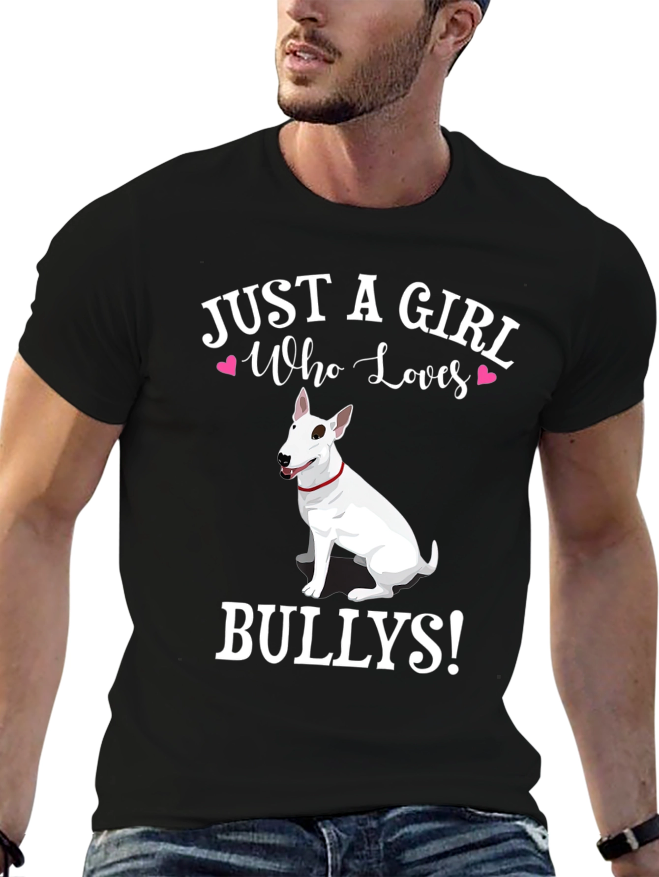 Just A Girl Who Loves Bullies T-Shirt