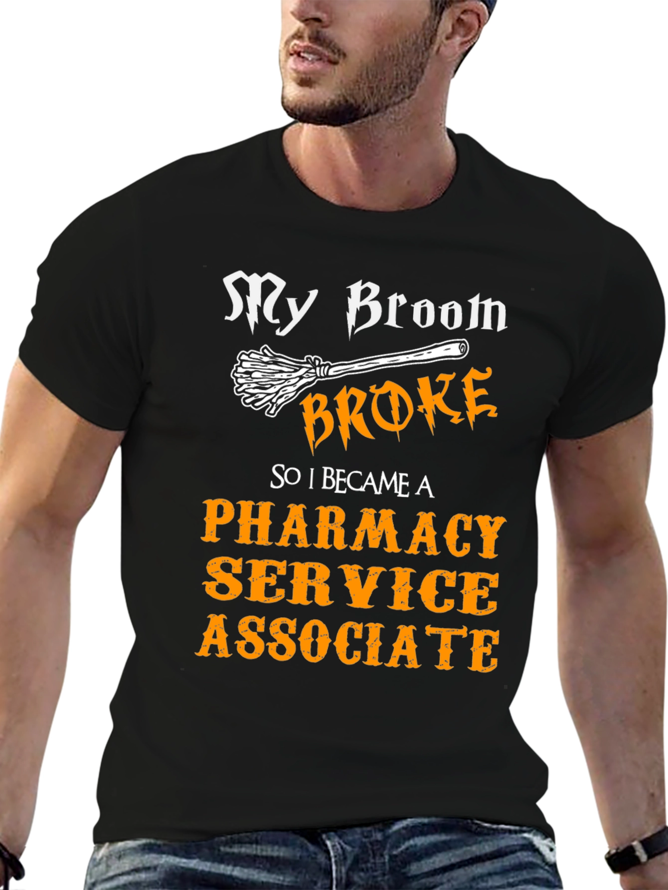 Pharmacy Service Associate Halloween T-Shirt