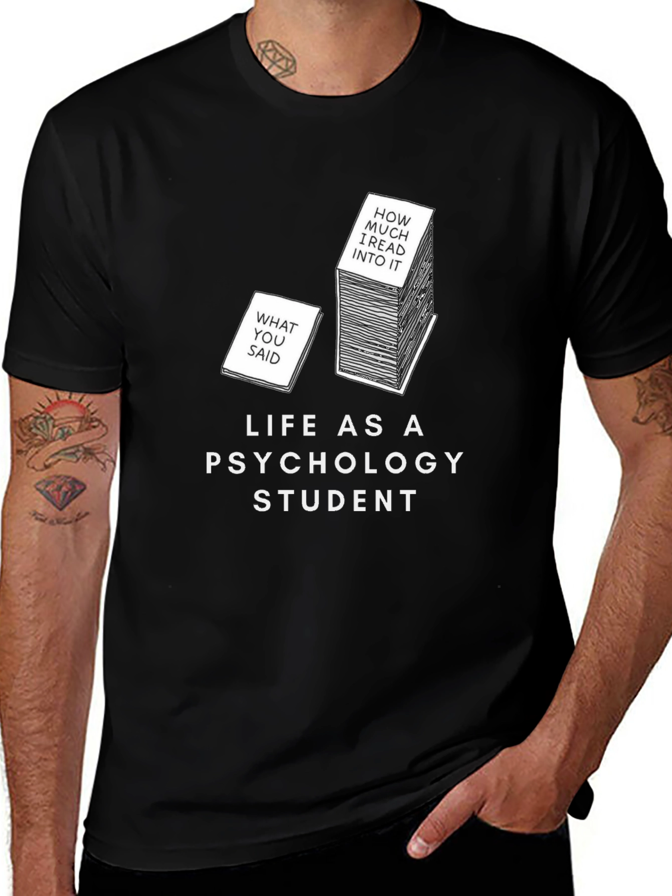 Psychology Student T-Shirt - Funny Study Humor Tee