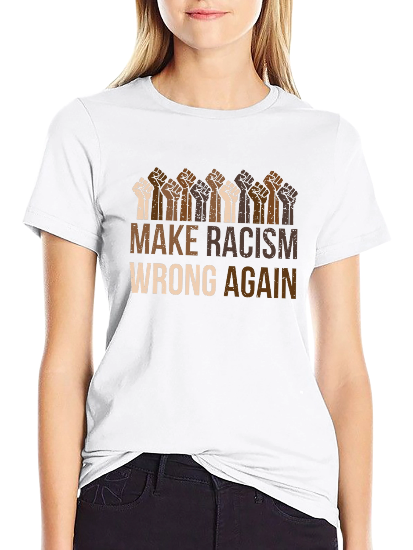 Make Racism Wrong Again T-Shirt