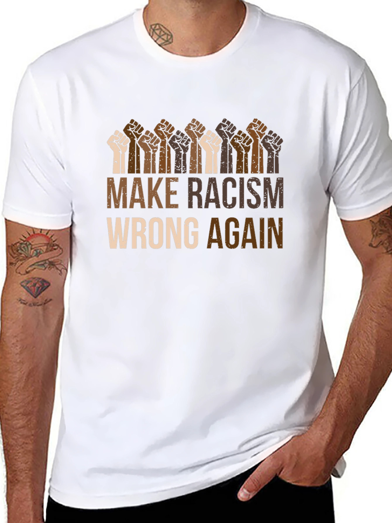 Make Racism Wrong Again T-Shirt