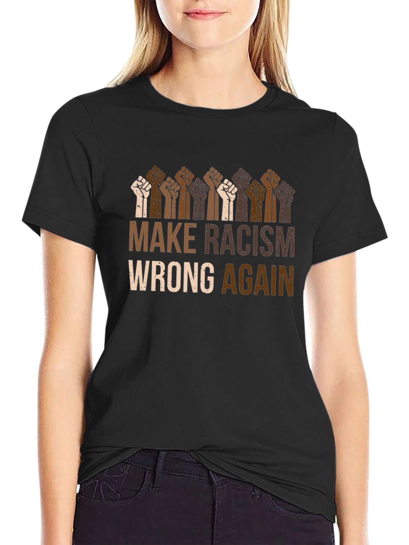 Make Racism Wrong Again T-Shirt