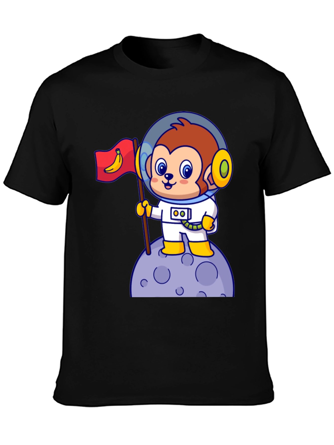 Monkey Astronaut T-Shirt - Space Explorer