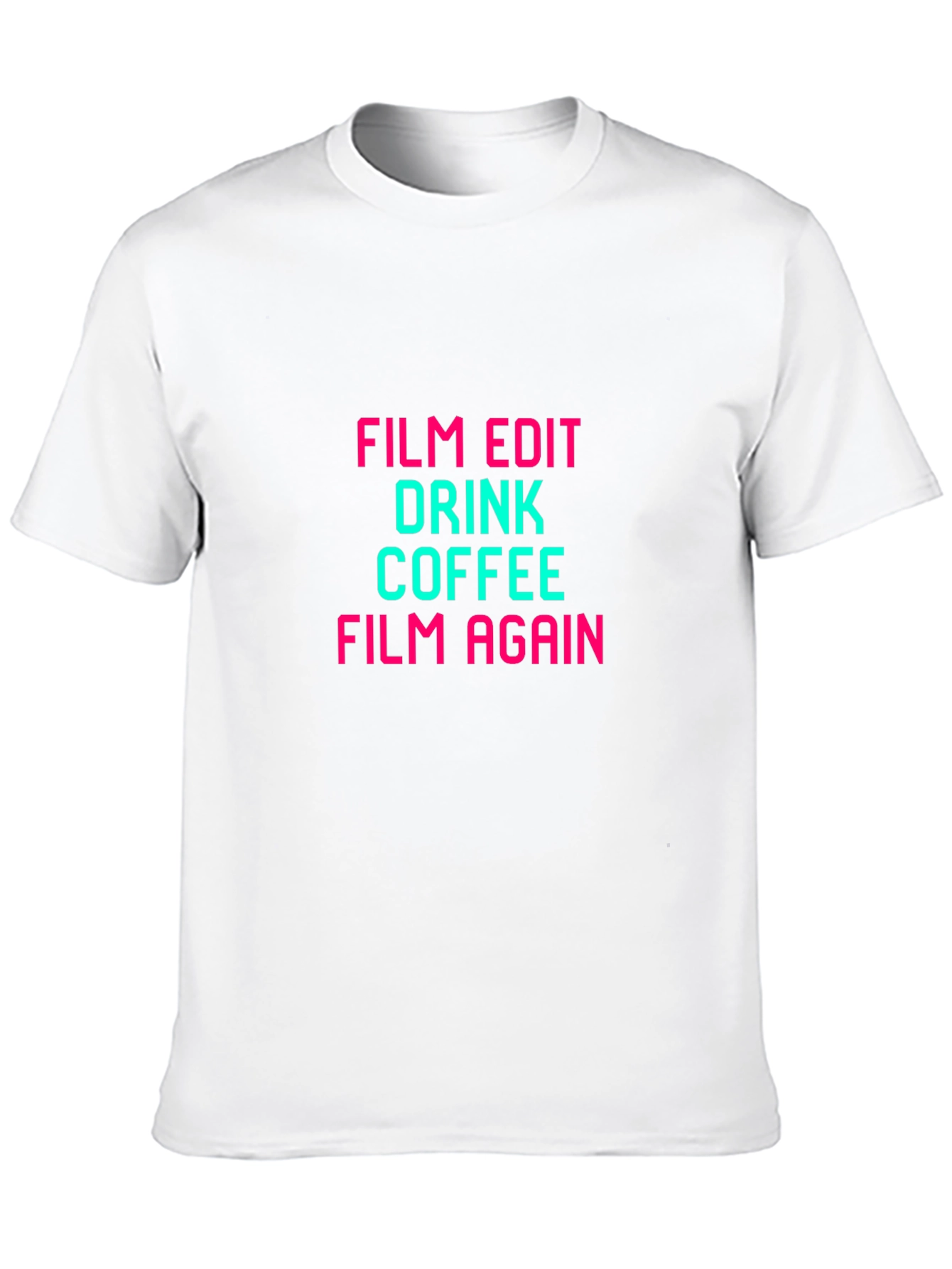 Film Edit Drink Coffee Graphic Tee