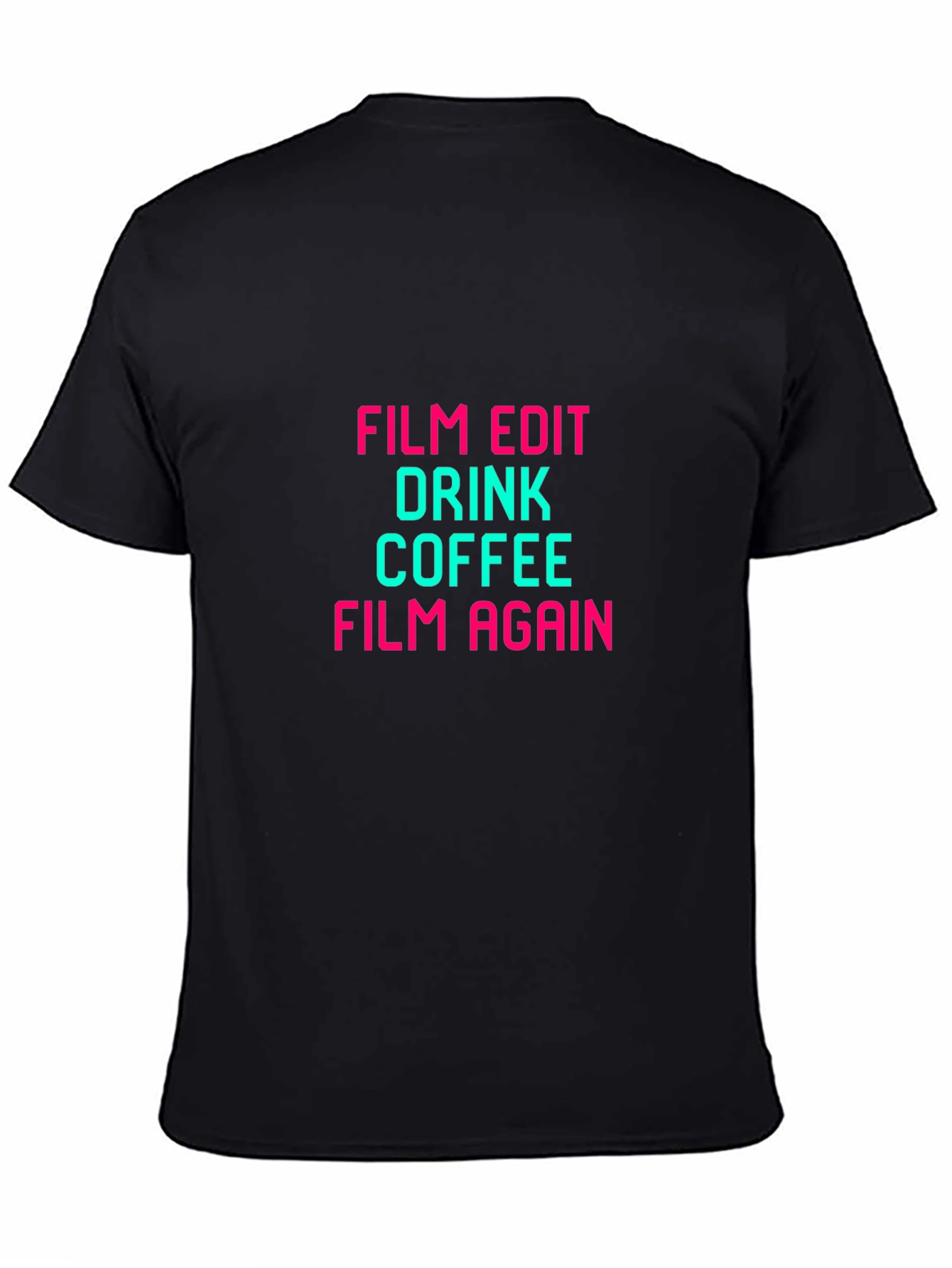 Film Edit Drink Coffee Graphic Tee