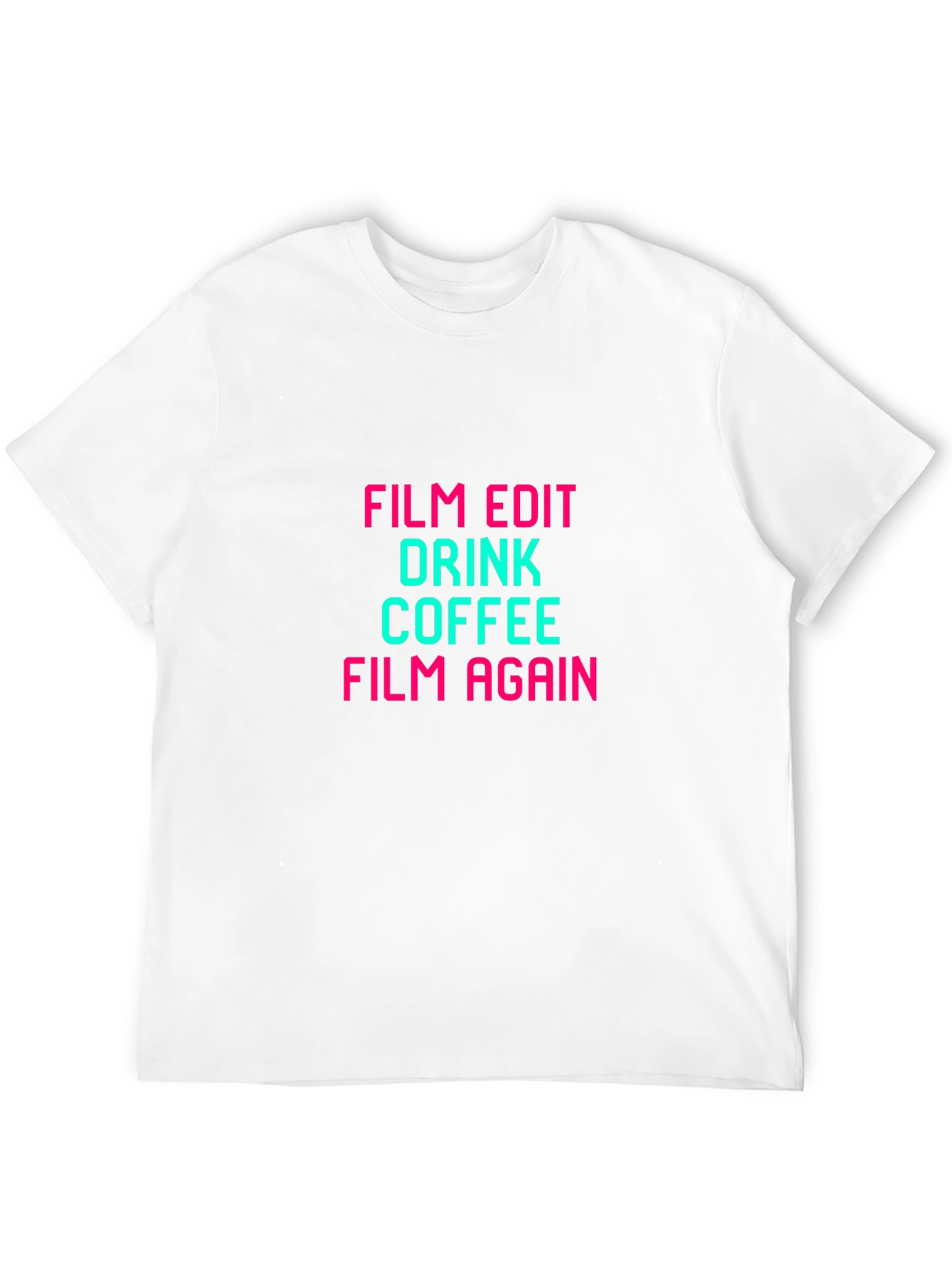 Film Edit Drink Coffee Graphic Tee