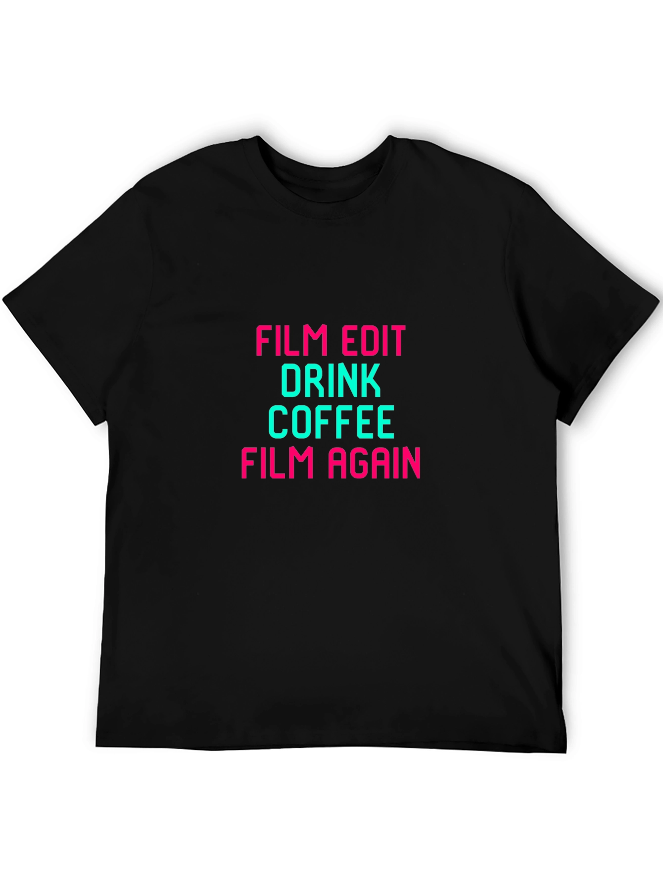 Film Edit Drink Coffee Graphic Tee