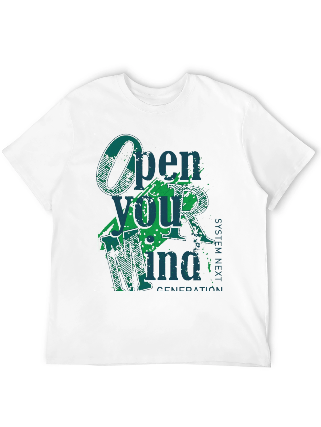 Open Your Mind Graphic Tee - Black T-Shirt
