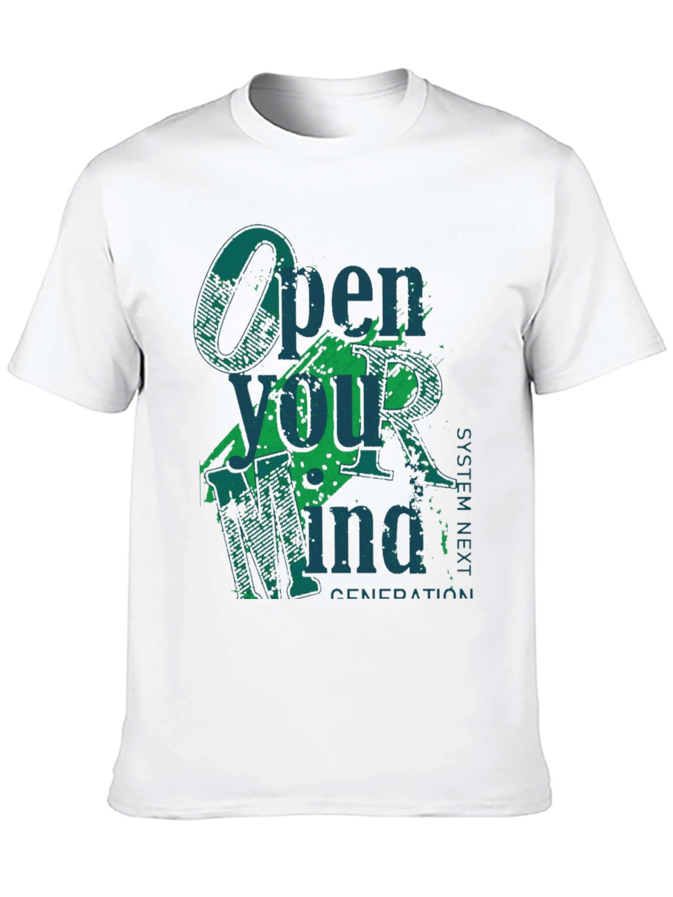 Open Your Mind Graphic Tee - Black T-Shirt