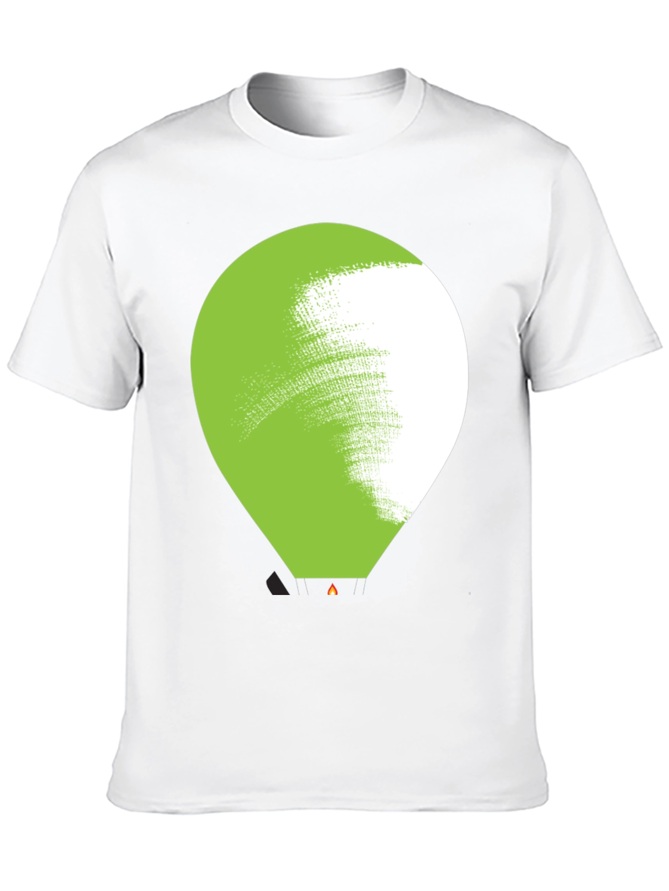 Fun Balloon Graphic Tee - Black Cotton Comfort