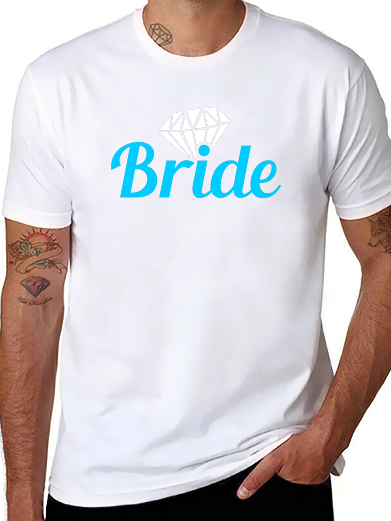 Bride T-Shirt - Diamond Graphic - Wedding Apparel
