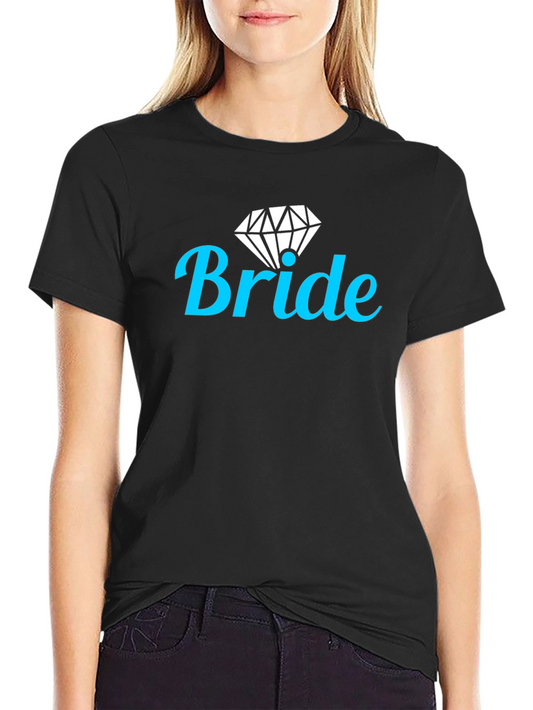 Bride T-Shirt - Diamond Graphic - Wedding Apparel