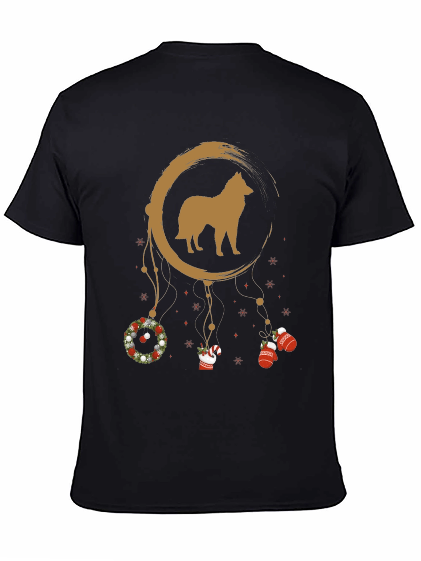 Dog Christmas Dreamcatcher T-Shirt