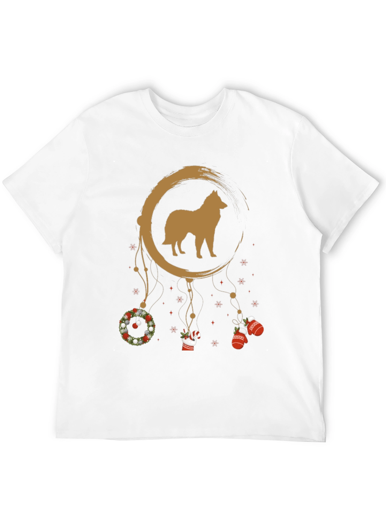 Dog Christmas Dreamcatcher T-Shirt