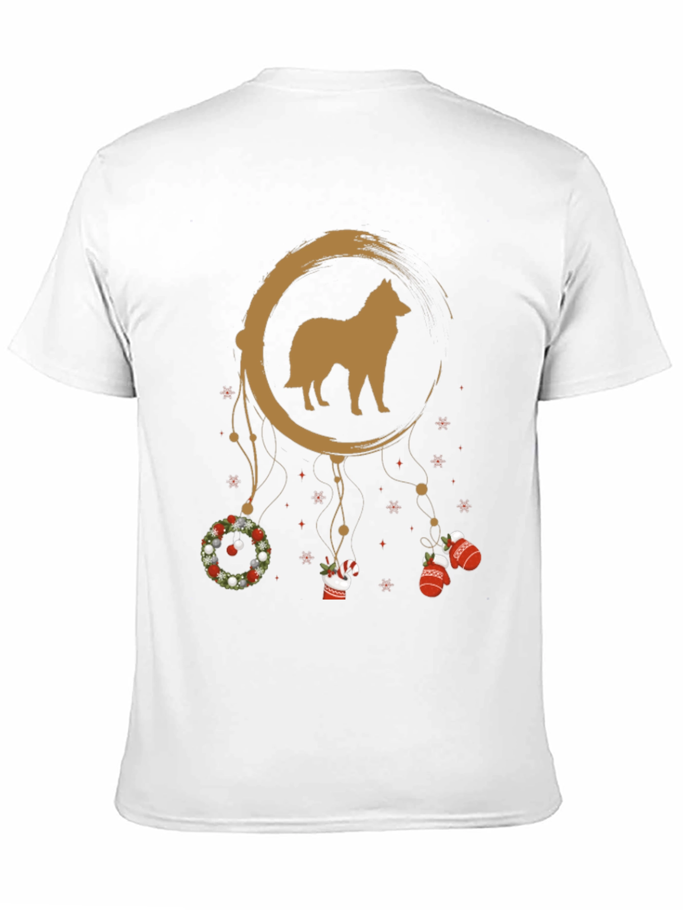 Dog Christmas Dreamcatcher T-Shirt