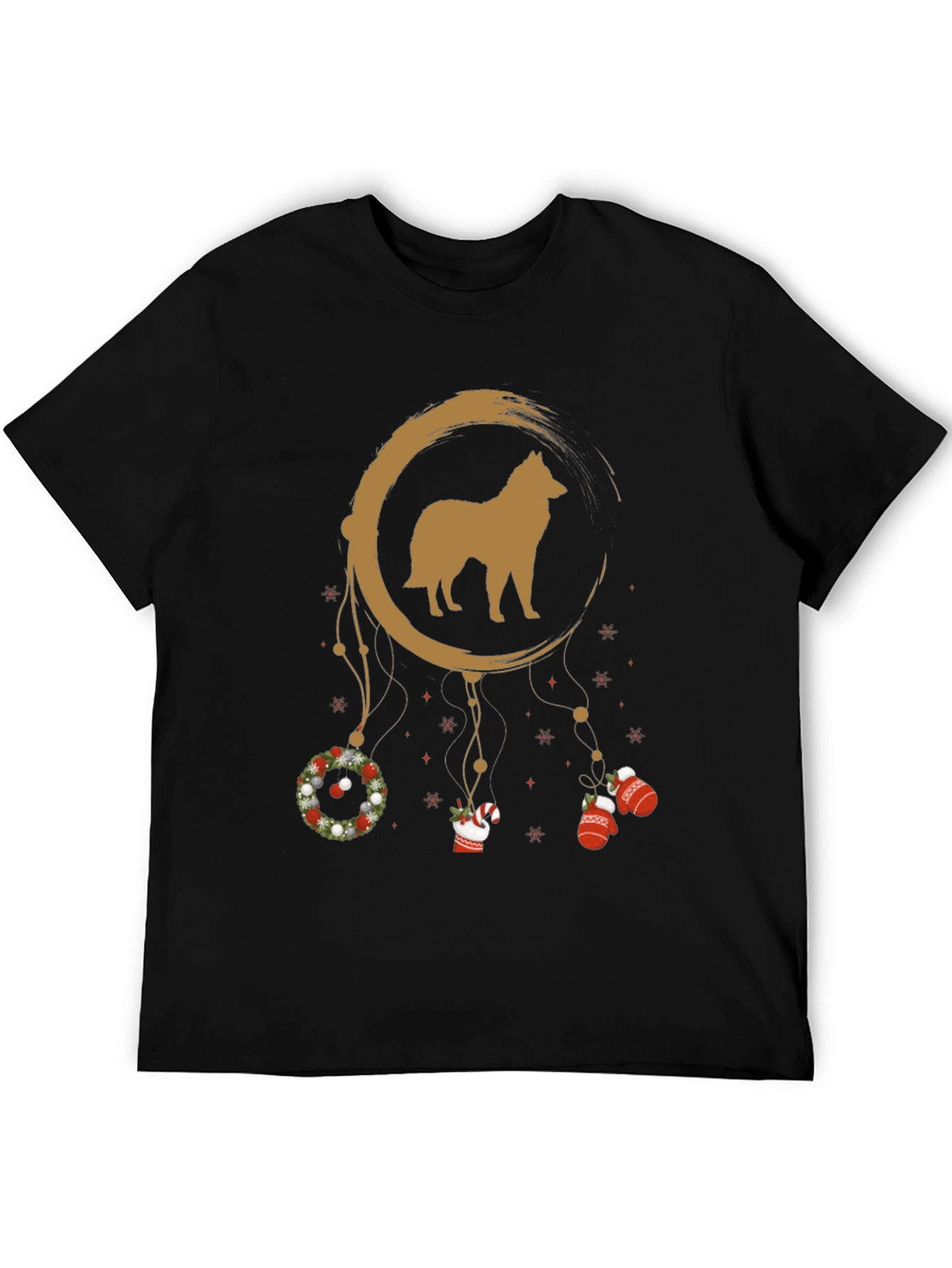 Dog Christmas Dreamcatcher T-Shirt