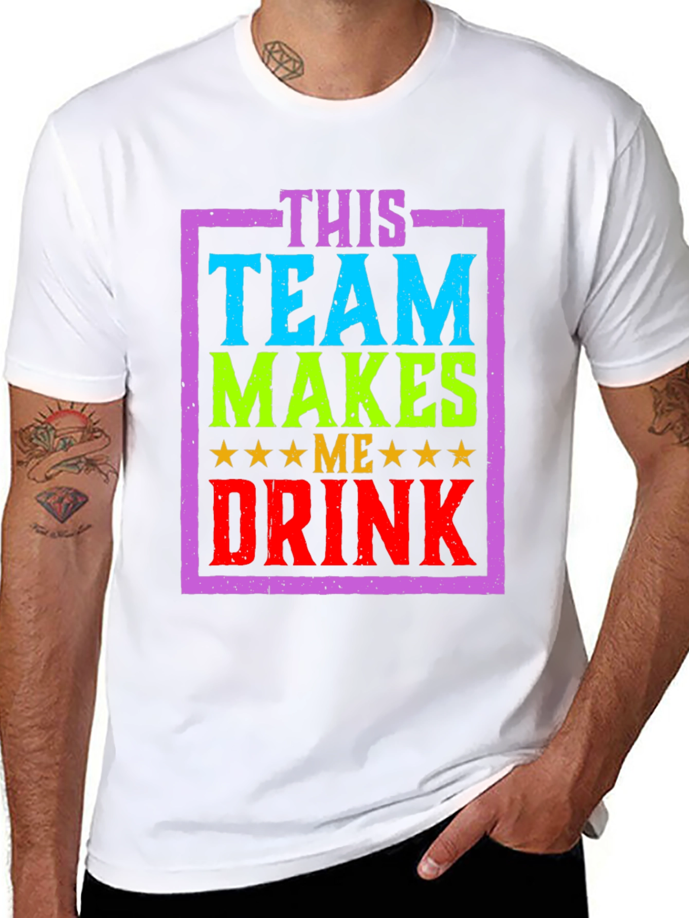 This Team Makes Me Drink T-Shirt