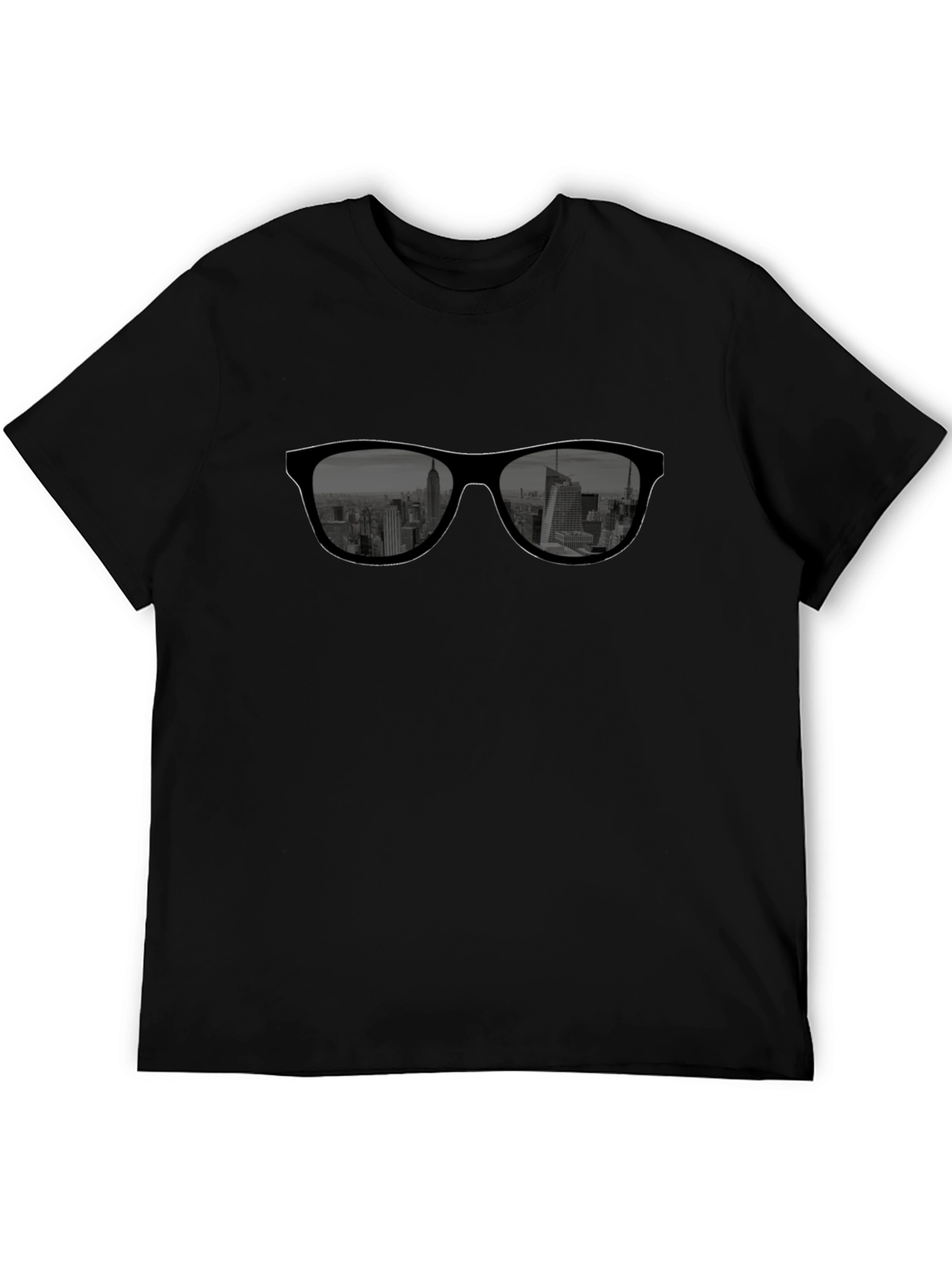 Cool Cityscape Sunglasses Graphic T-Shirt