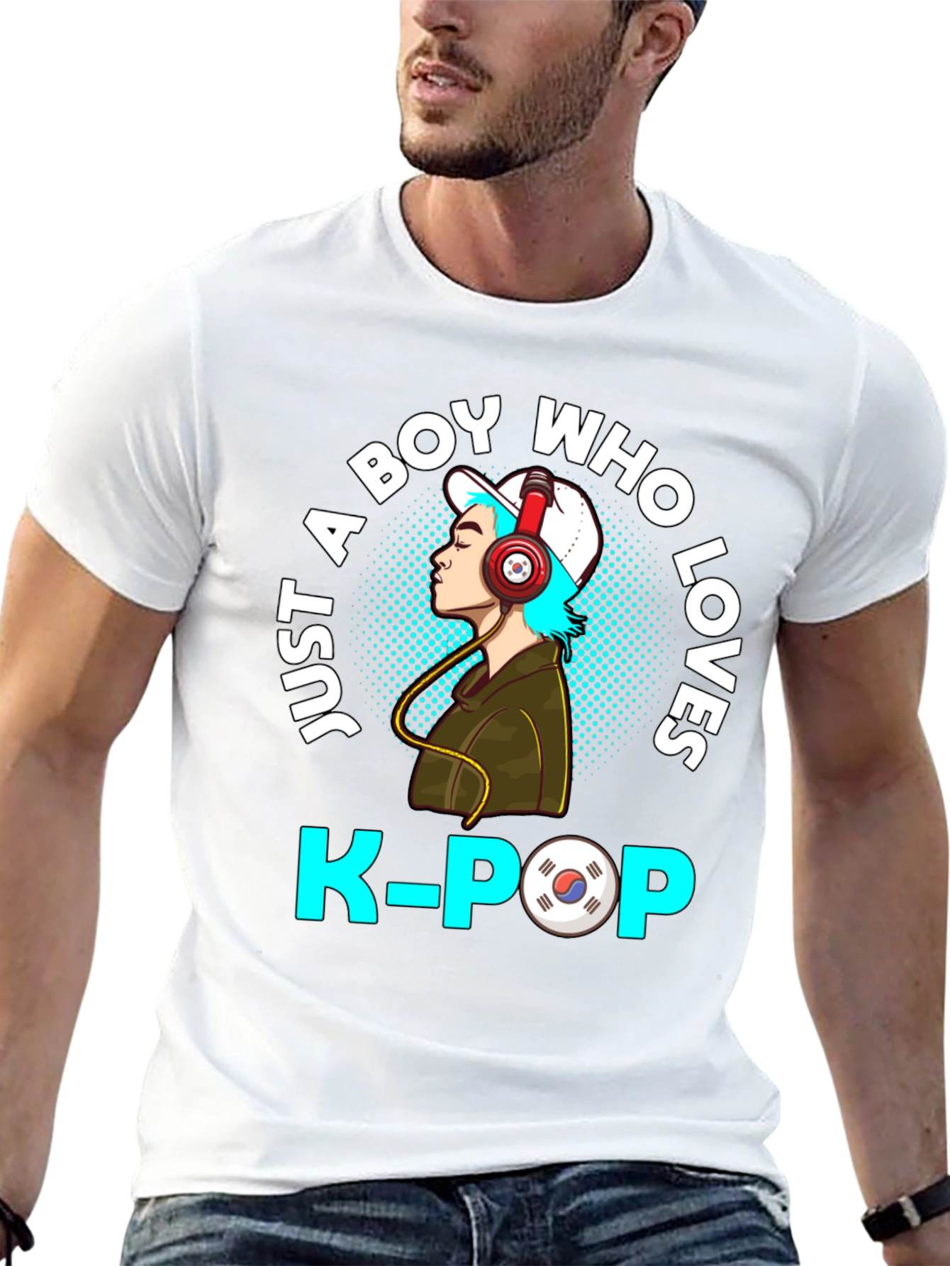 K-Pop Fan T-Shirt: Just a Boy Who Loves K-Pop