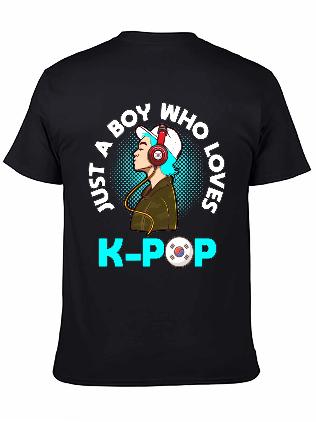 K-Pop Fan T-Shirt: Just a Boy Who Loves K-Pop