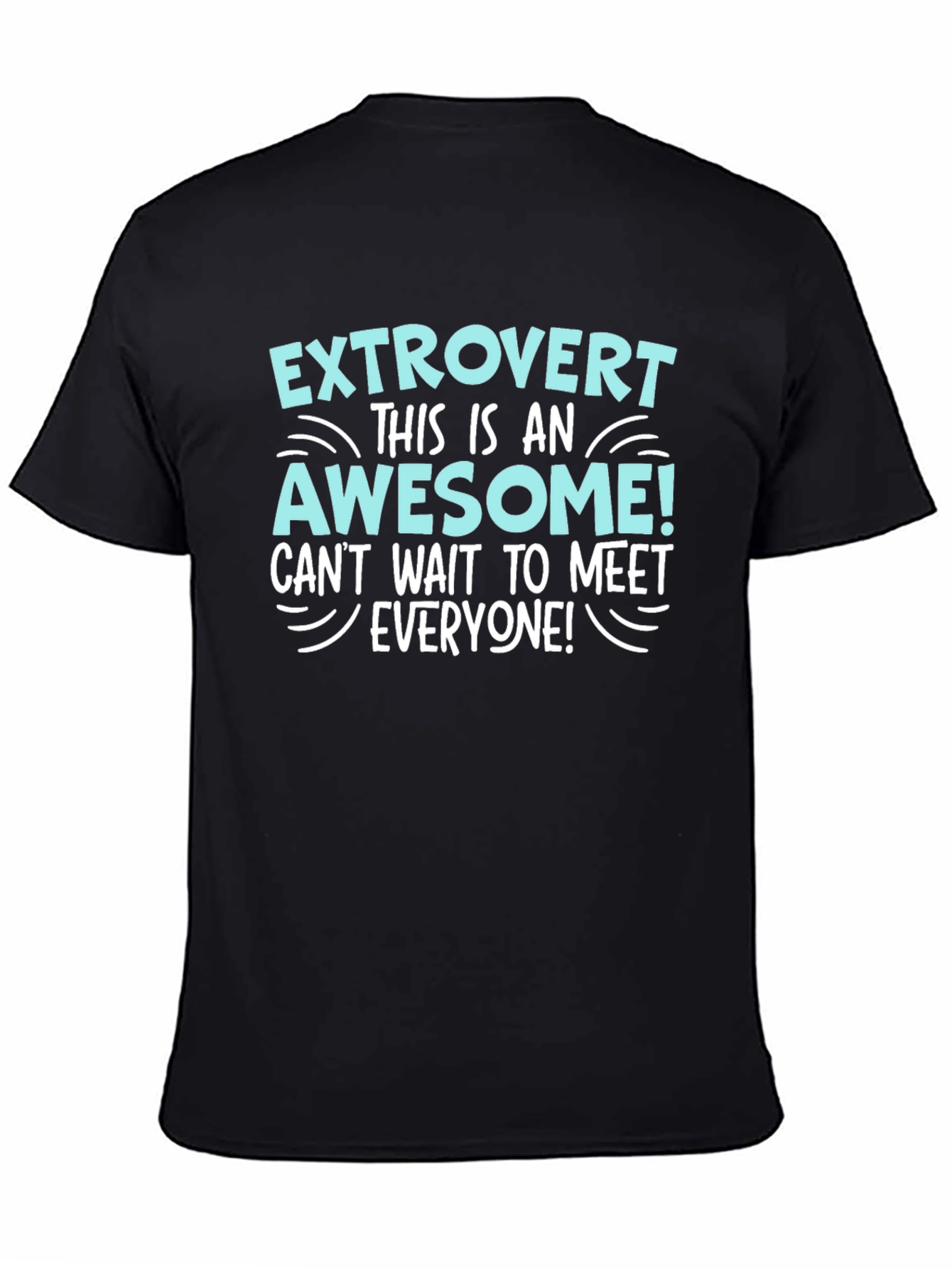 Extrovert Awesome T-Shirt - Social Butterfly Tee