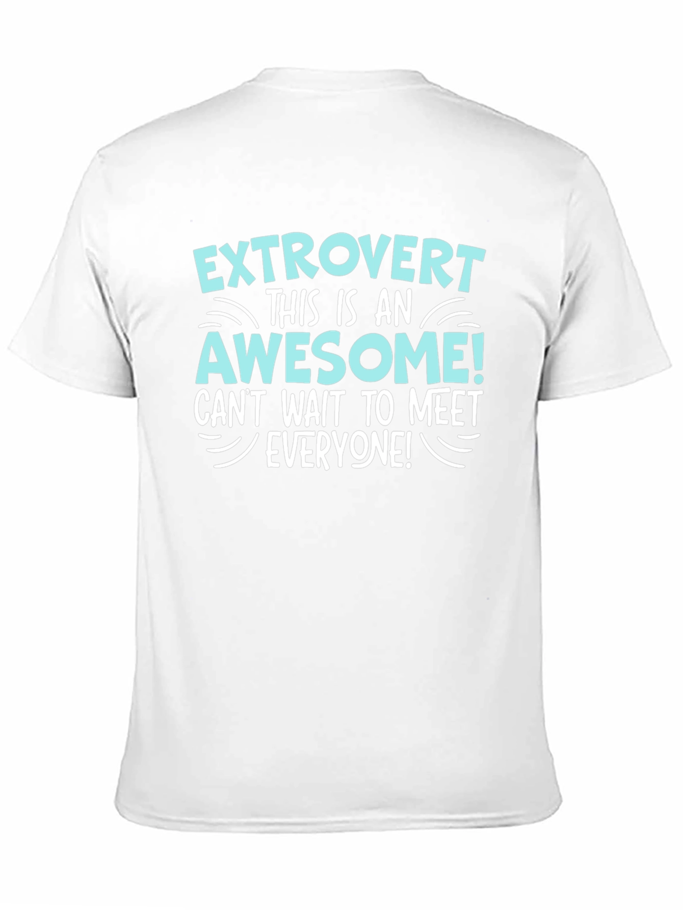 Extrovert Awesome T-Shirt - Social Butterfly Tee