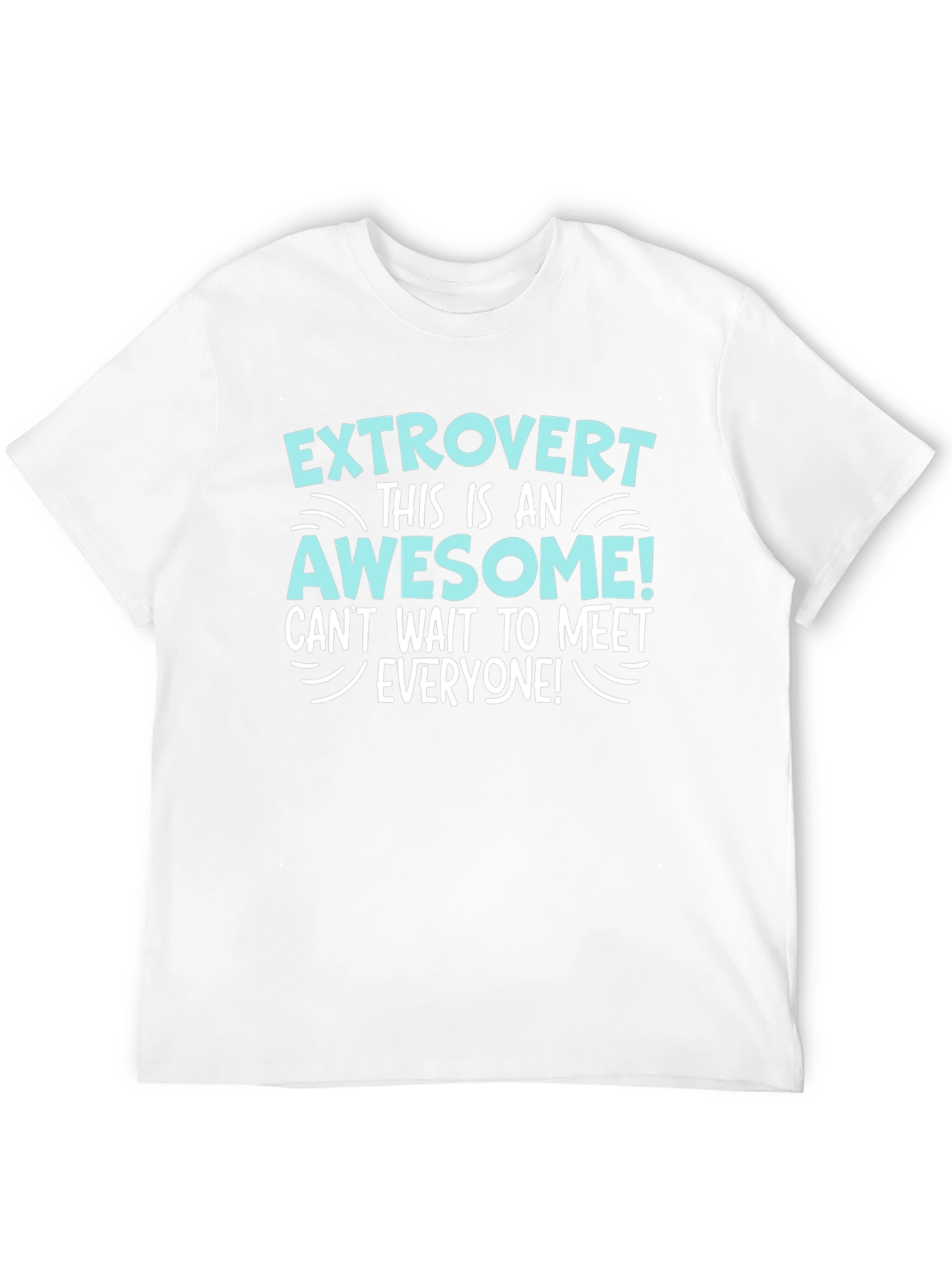 Extrovert Awesome T-Shirt - Social Butterfly Tee