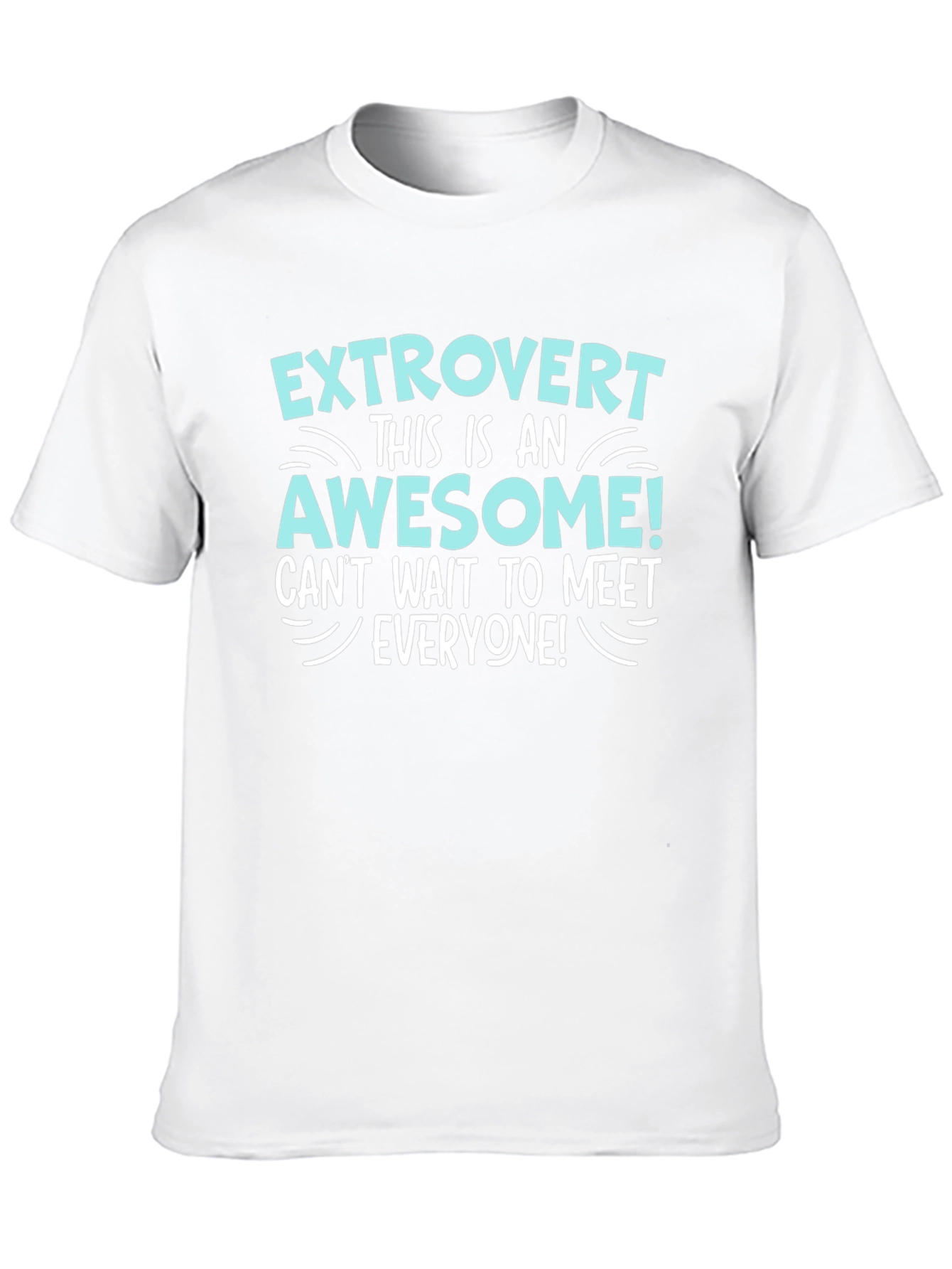 Extrovert Awesome T-Shirt - Social Butterfly Tee