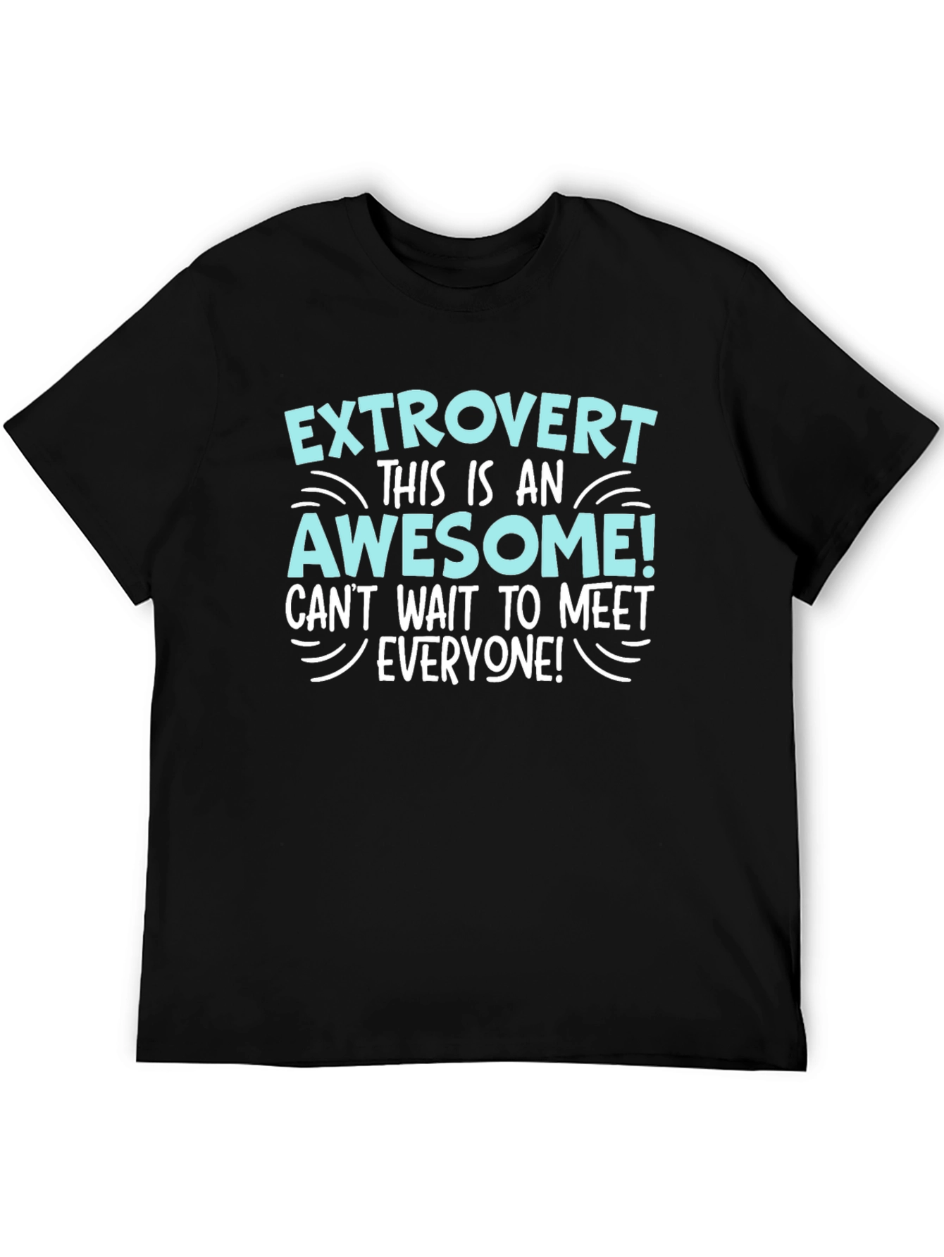 Extrovert Awesome T-Shirt - Social Butterfly Tee