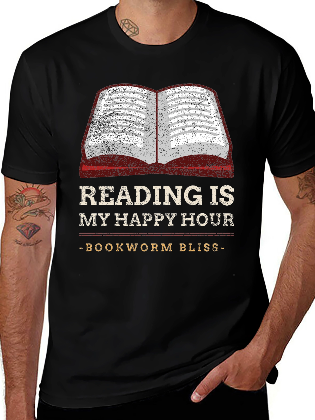 Reading is My Happy Hour T-Shirt
