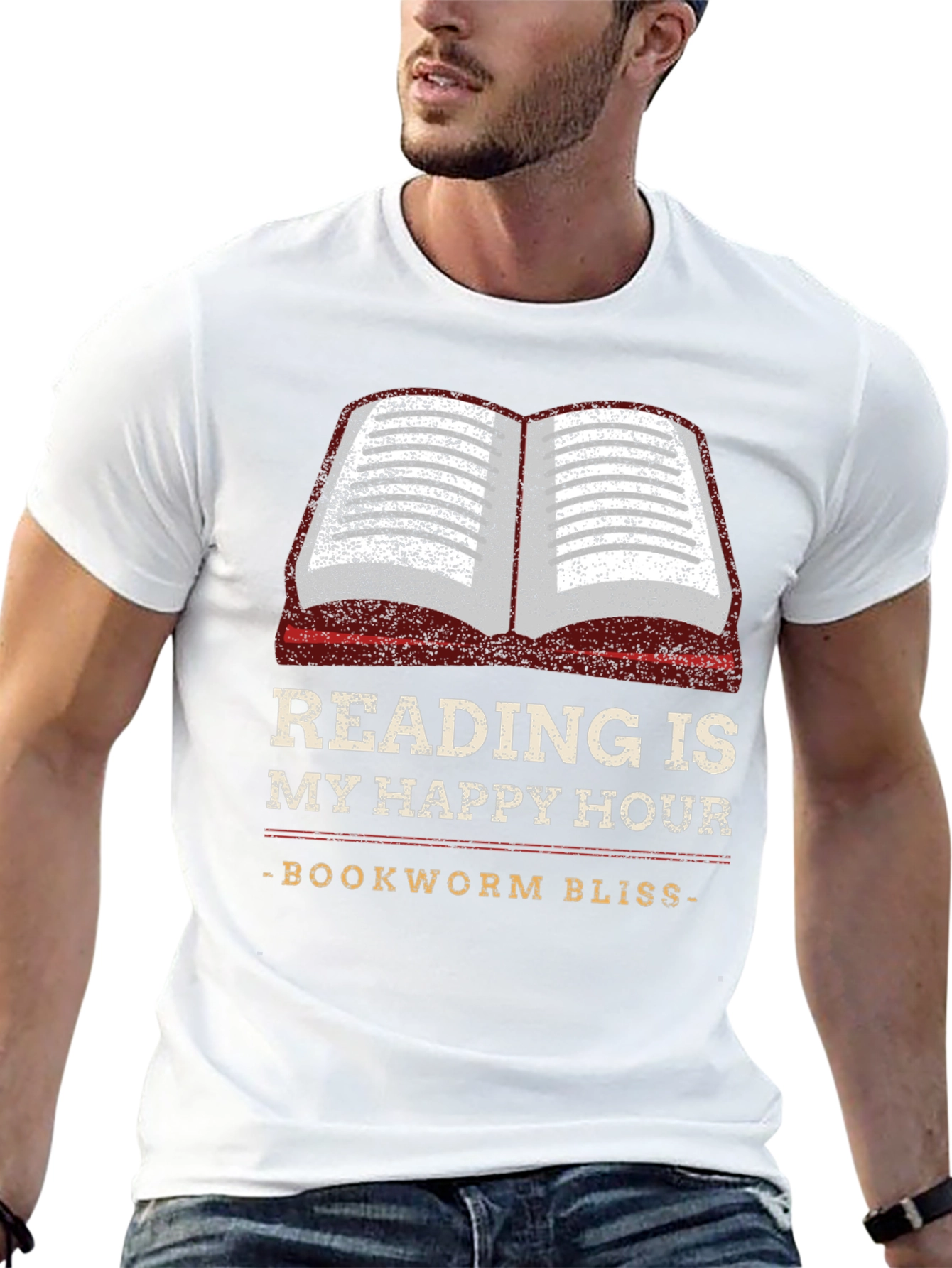 Reading is My Happy Hour T-Shirt