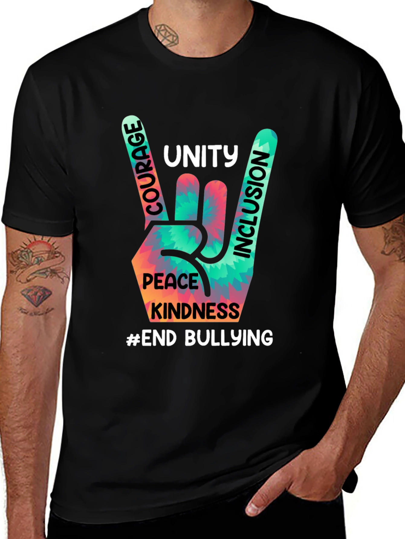Unity Kindness Anti-Bullying Graphic Tee