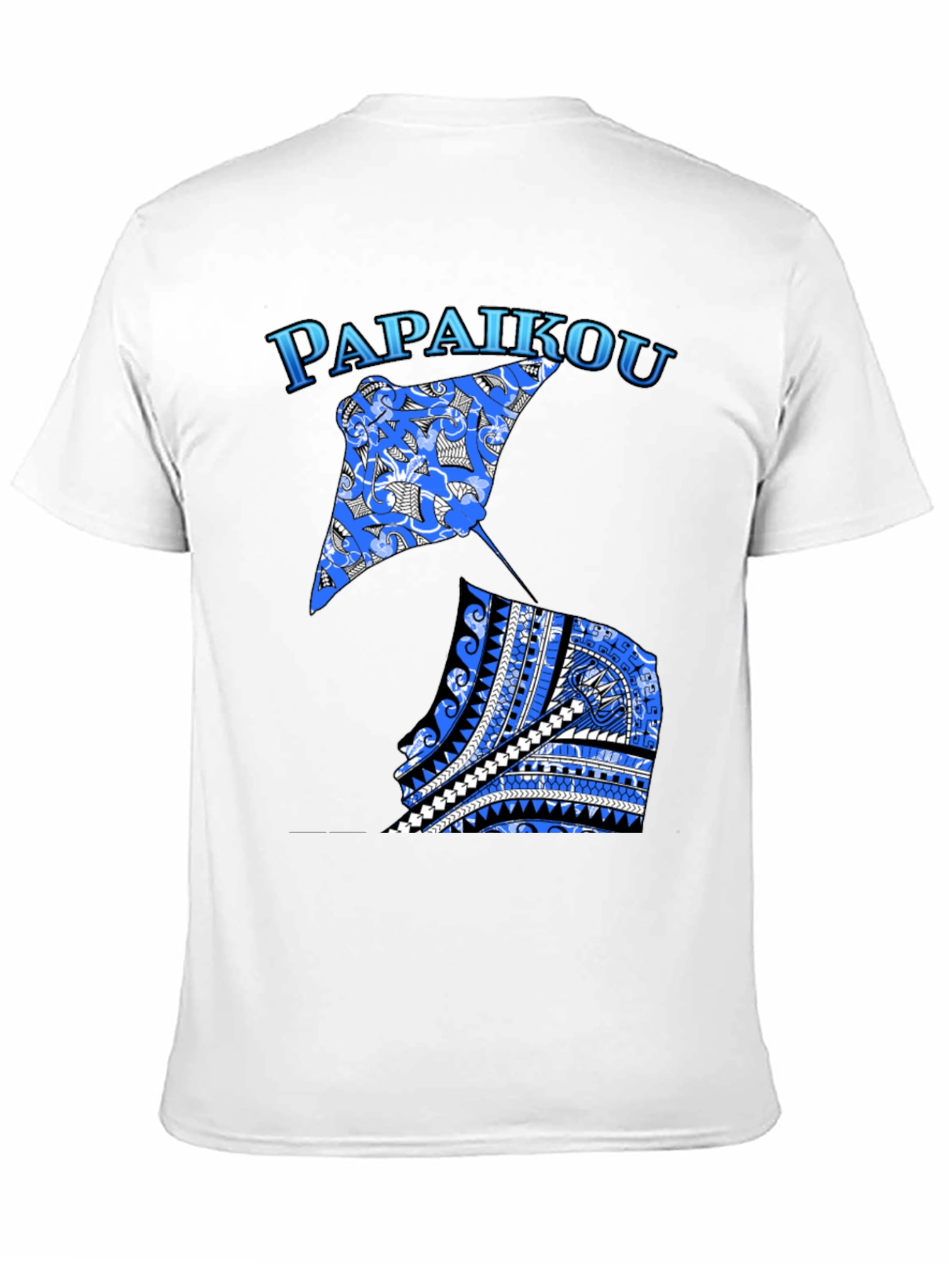 Papaikou Stingray Graphic Tee - Black