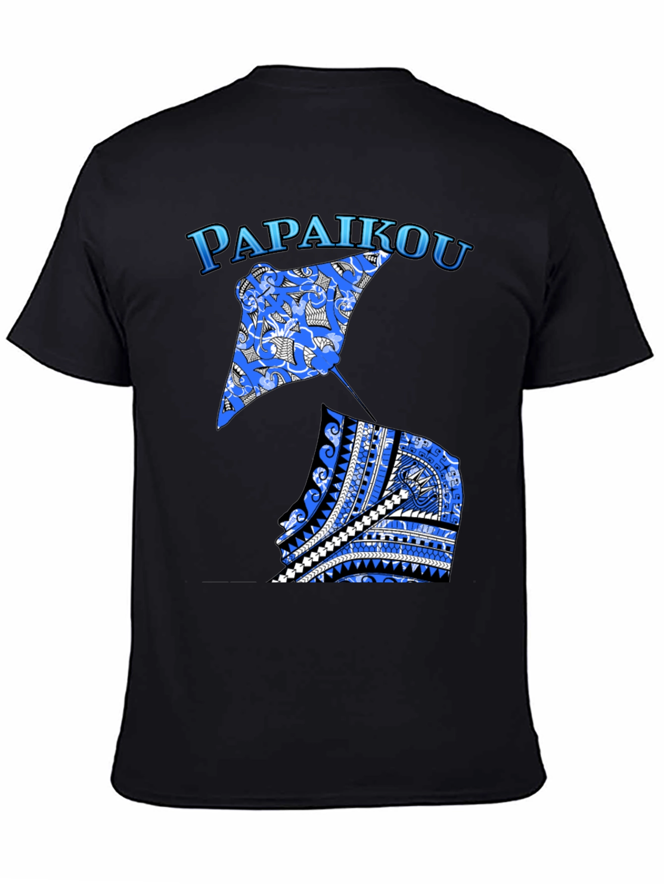 Papaikou Stingray Graphic Tee - Black