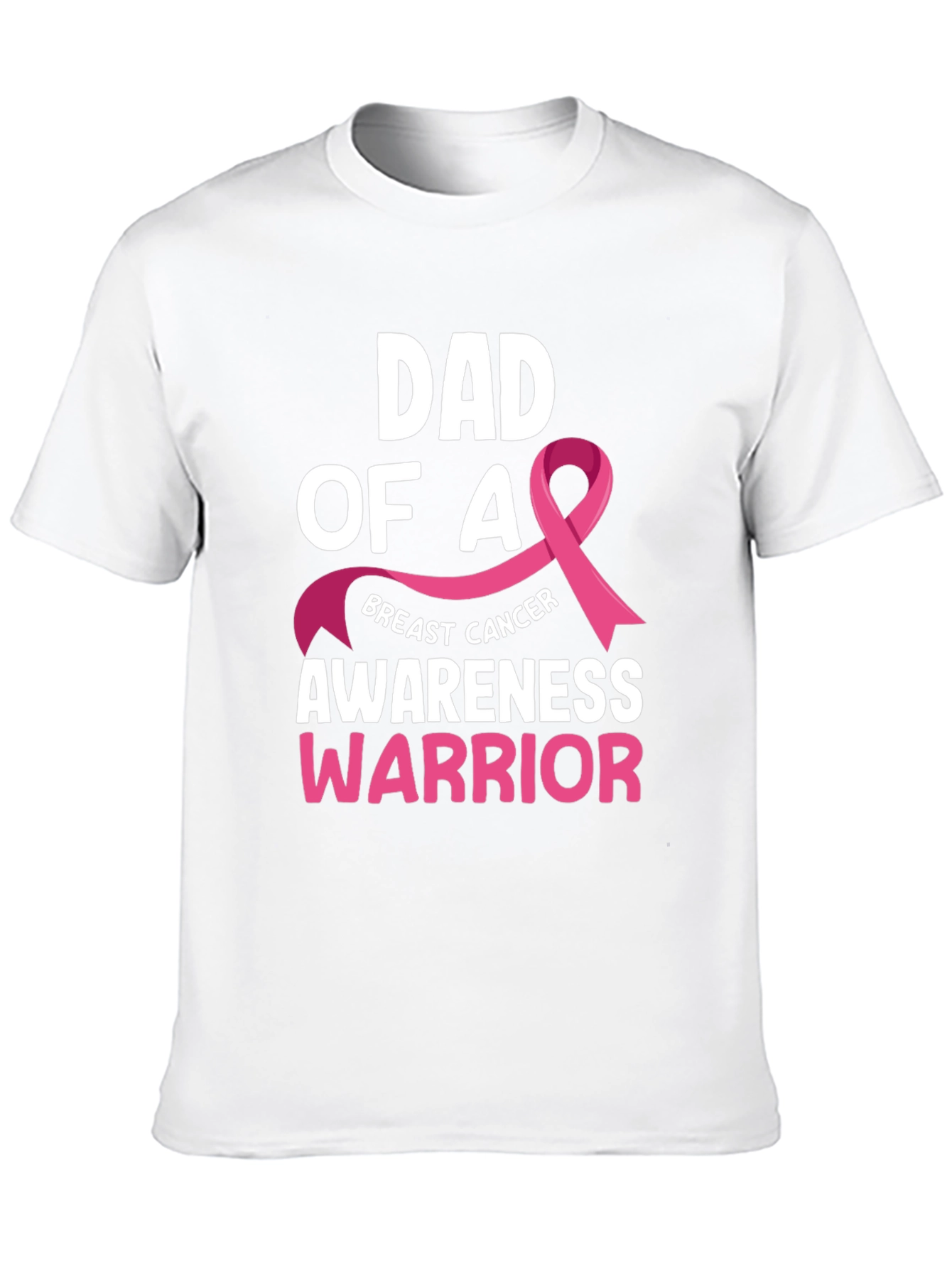 Dad of a Breast Cancer Awareness Warrior T-Shirt
